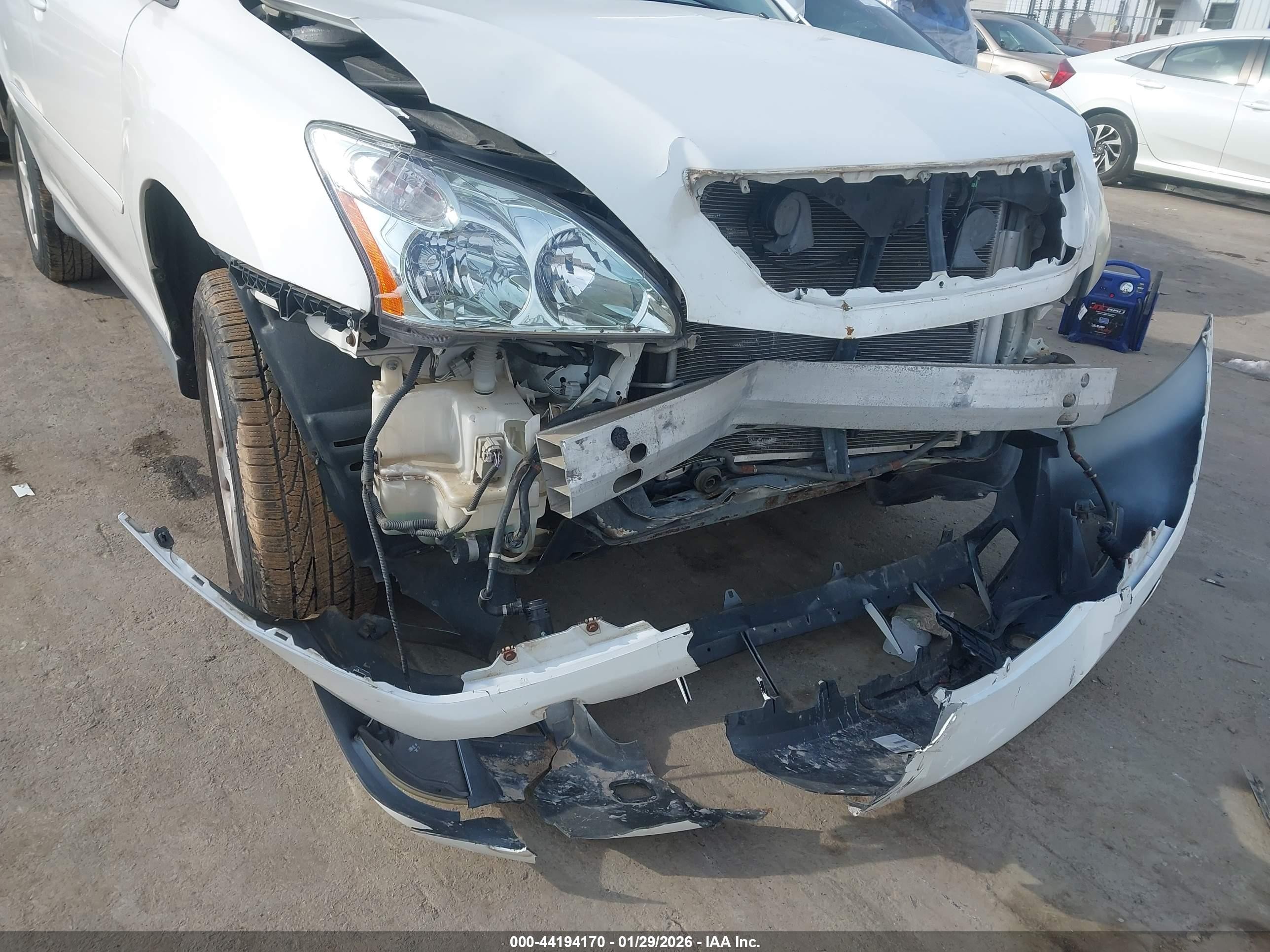 2005 Lexus Rx 330   White vin: 2T2HA31UX5C080306