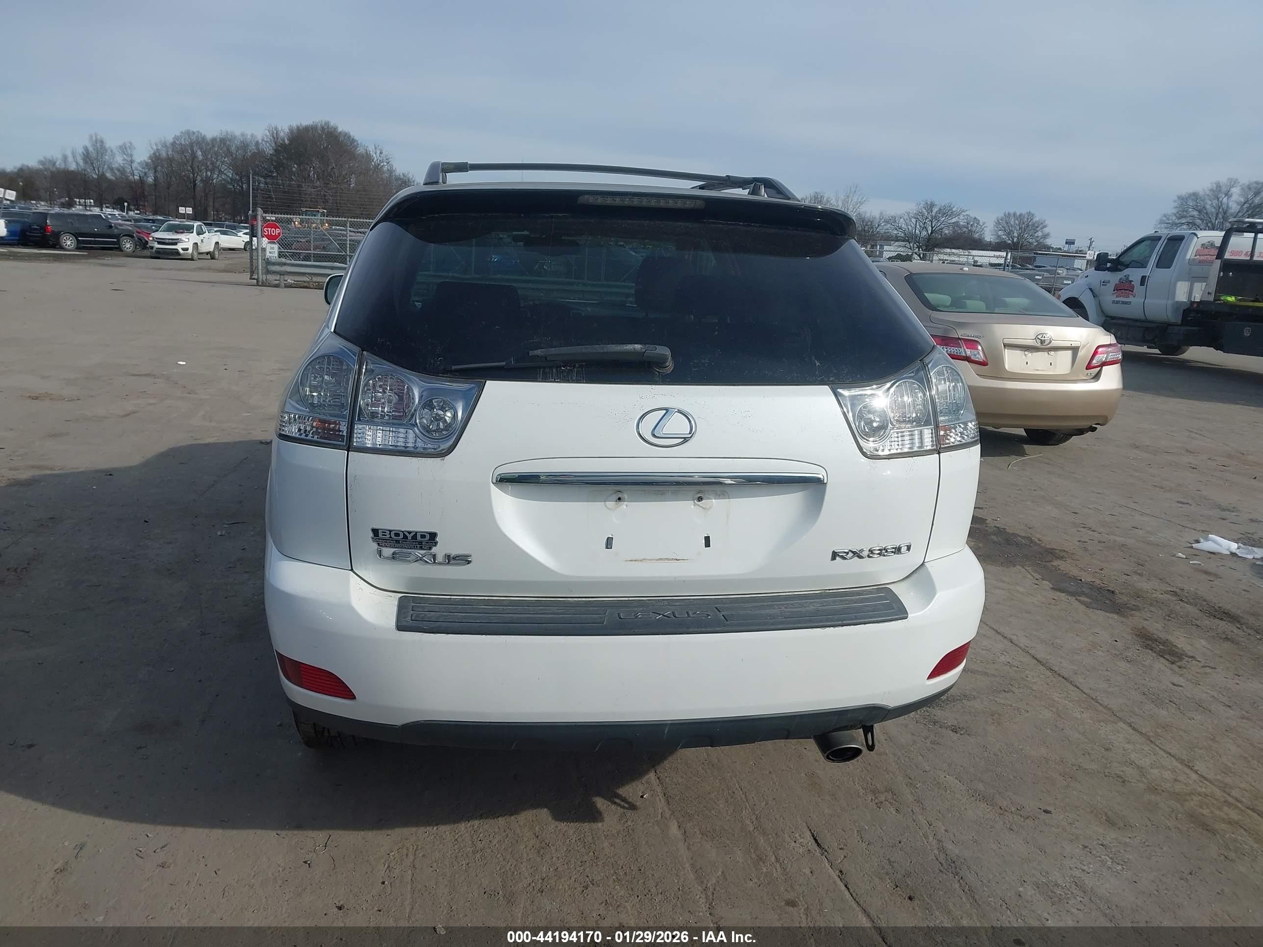 2005 Lexus Rx 330   White vin: 2T2HA31UX5C080306