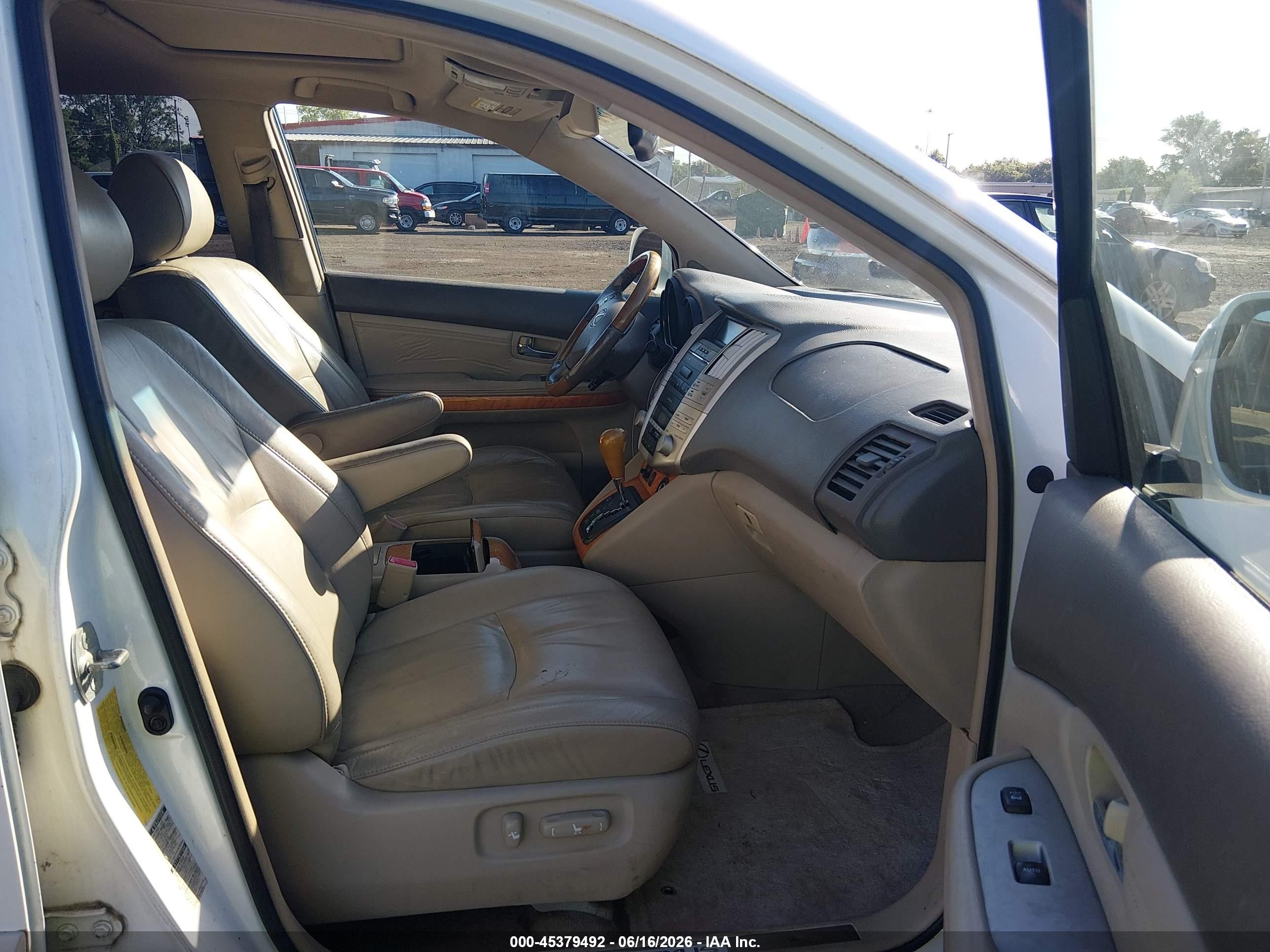 2005 Lexus Rx 330 White vin: 2T2HA31UX5C081326