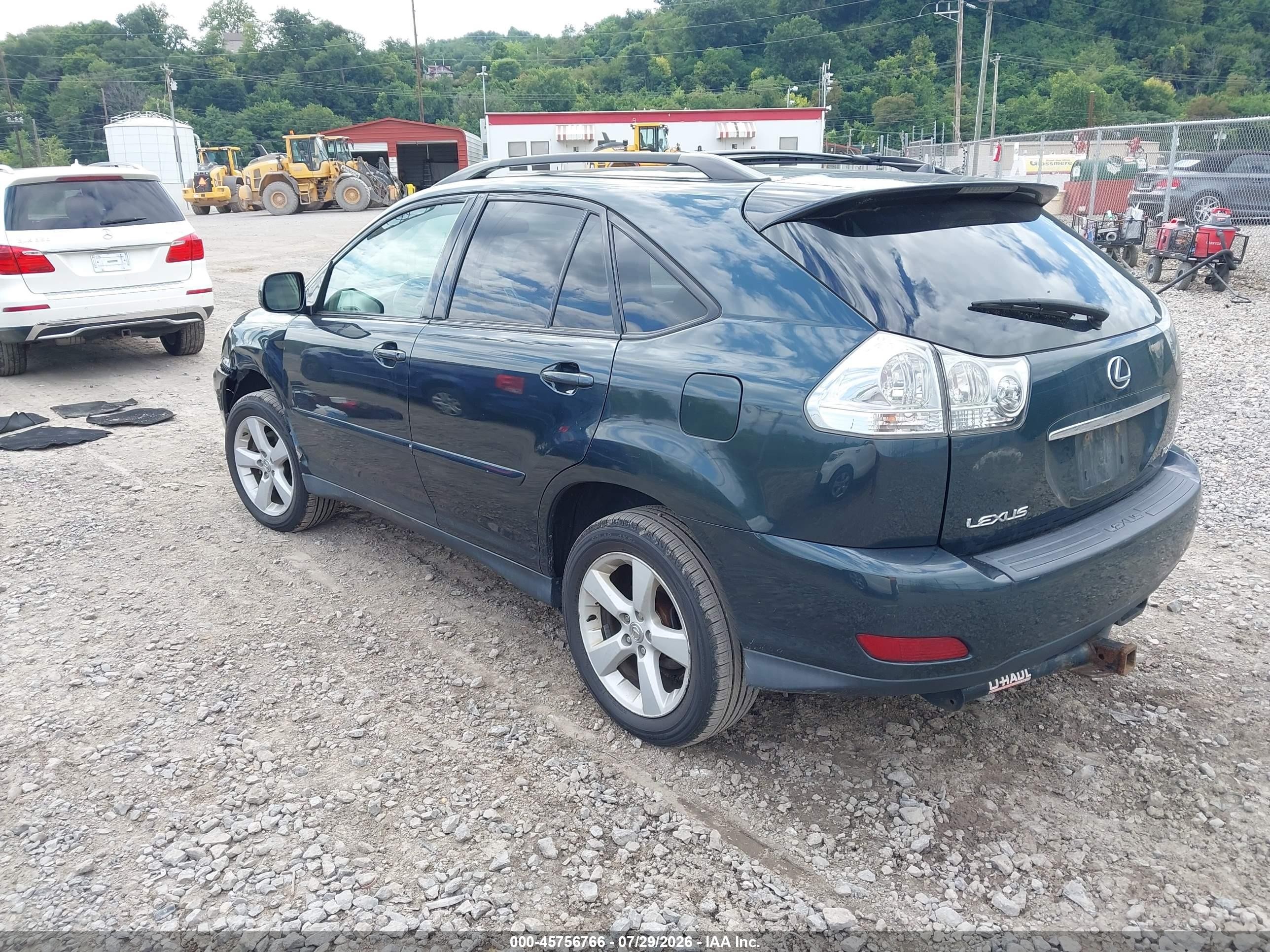 2006 Lexus Rx 330 Green vin: 2T2HA31UX6C089959
