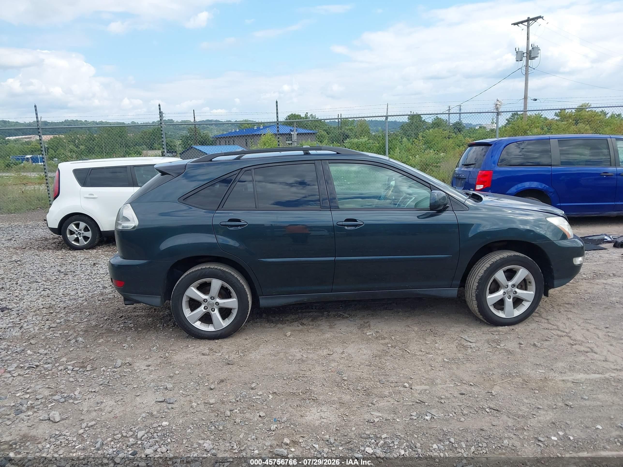2006 Lexus Rx 330 Green vin: 2T2HA31UX6C089959