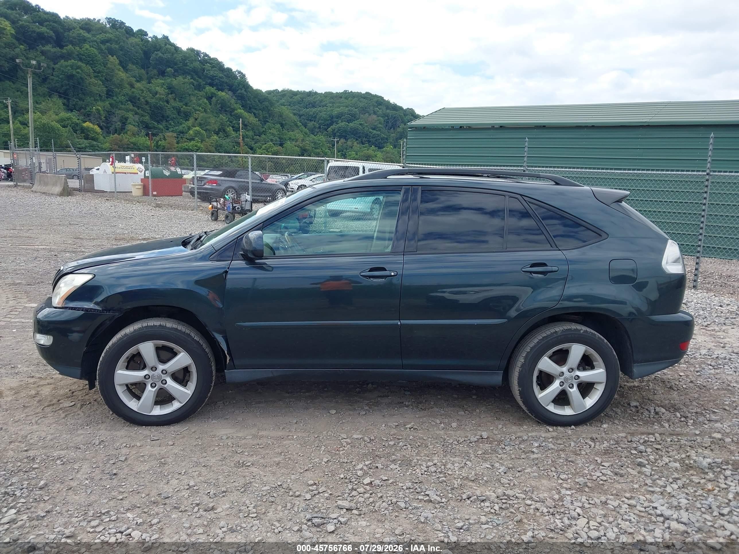2006 Lexus Rx 330 Green vin: 2T2HA31UX6C089959