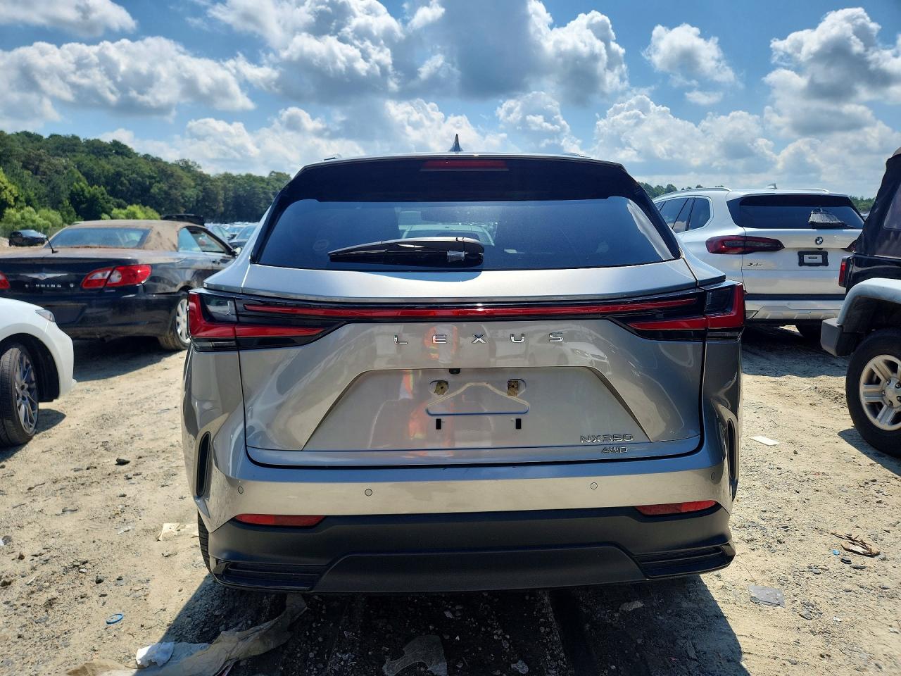 2023 Lexus Nx 350 Silver vin: 2T2HGCEZ0PC021062