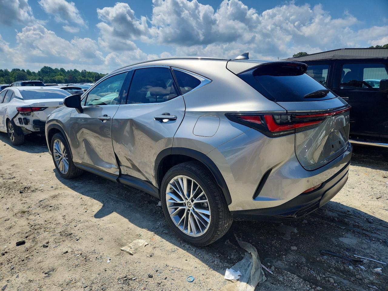 2023 Lexus Nx 350 Silver vin: 2T2HGCEZ0PC021062