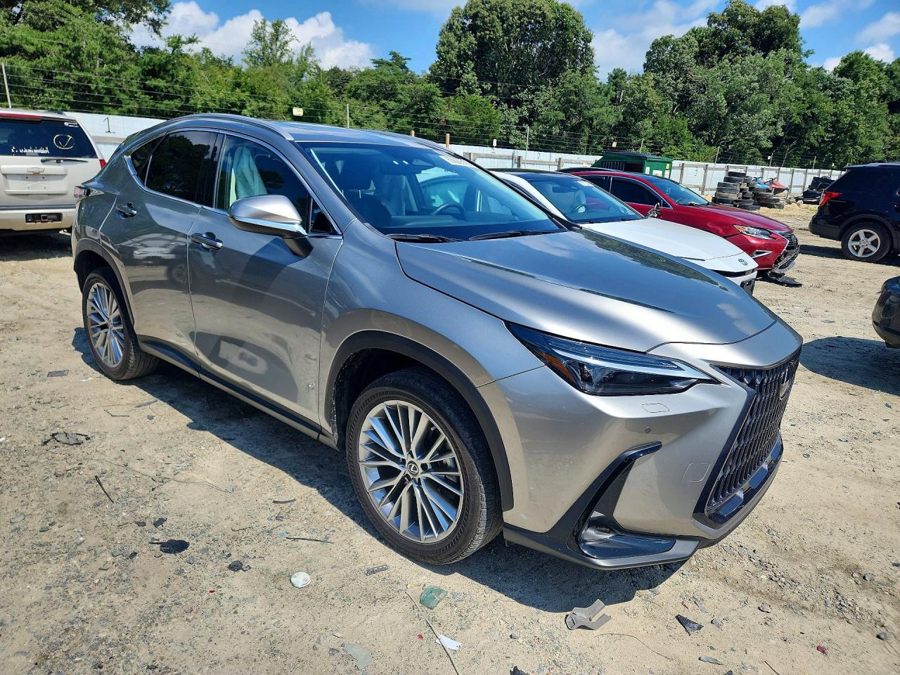 2023 Lexus Nx 350 Silver vin: 2T2HGCEZ0PC021062