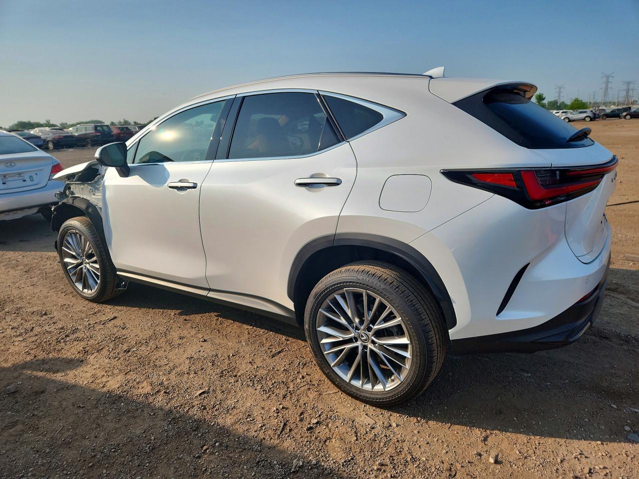 2022 Lexus Nx 350 Белый vin: 2T2HGCEZ7NC009486