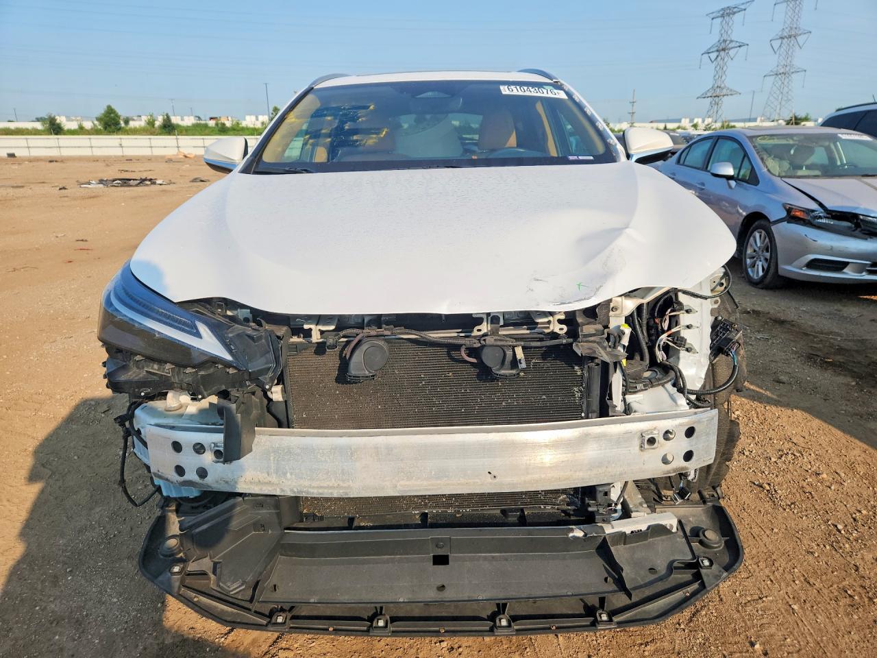 2022 Lexus Nx 350 Белый vin: 2T2HGCEZ7NC009486