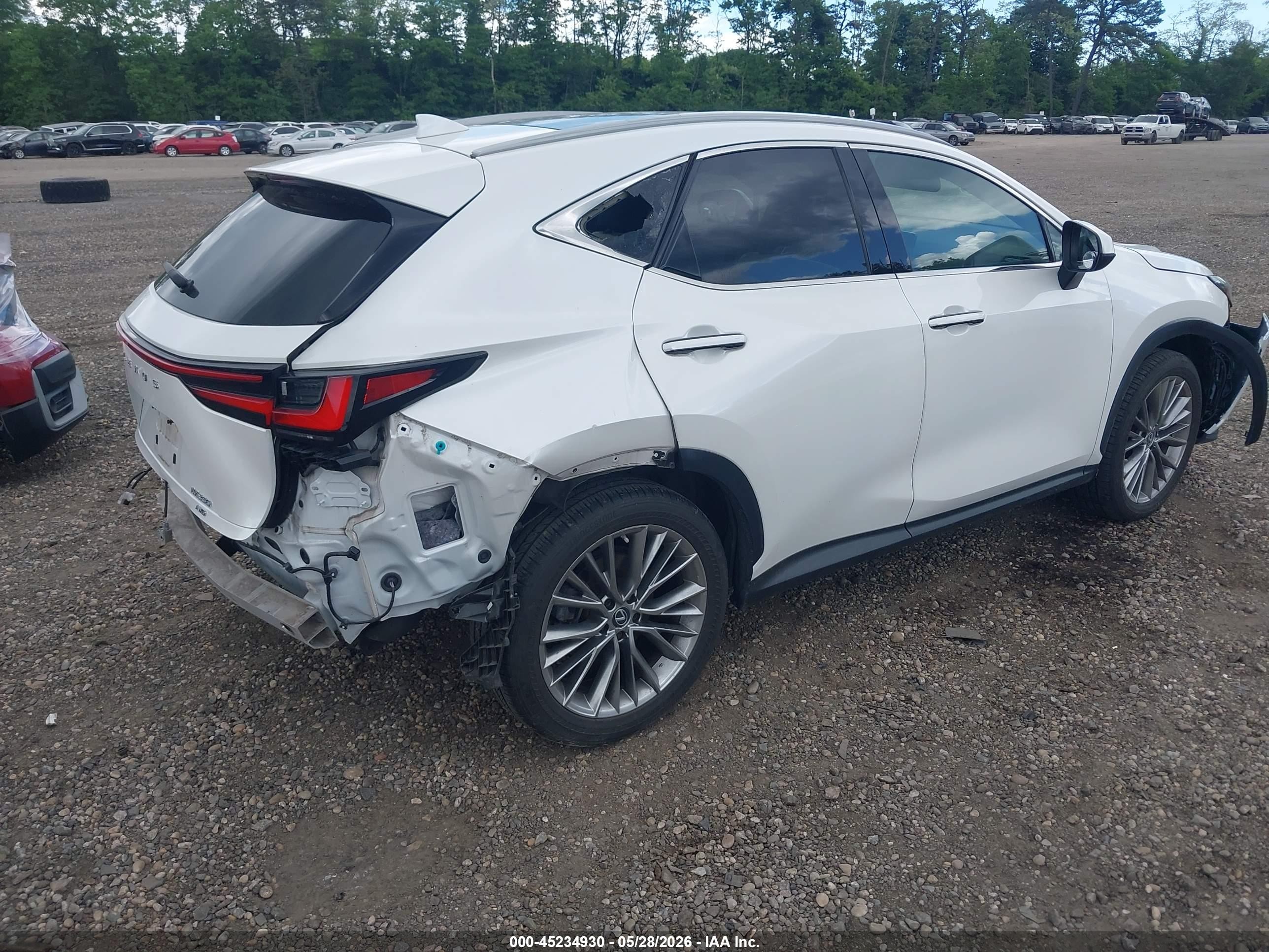 2022 Lexus Nx 350 Luxury White vin: 2T2HGCEZ8NC007195
