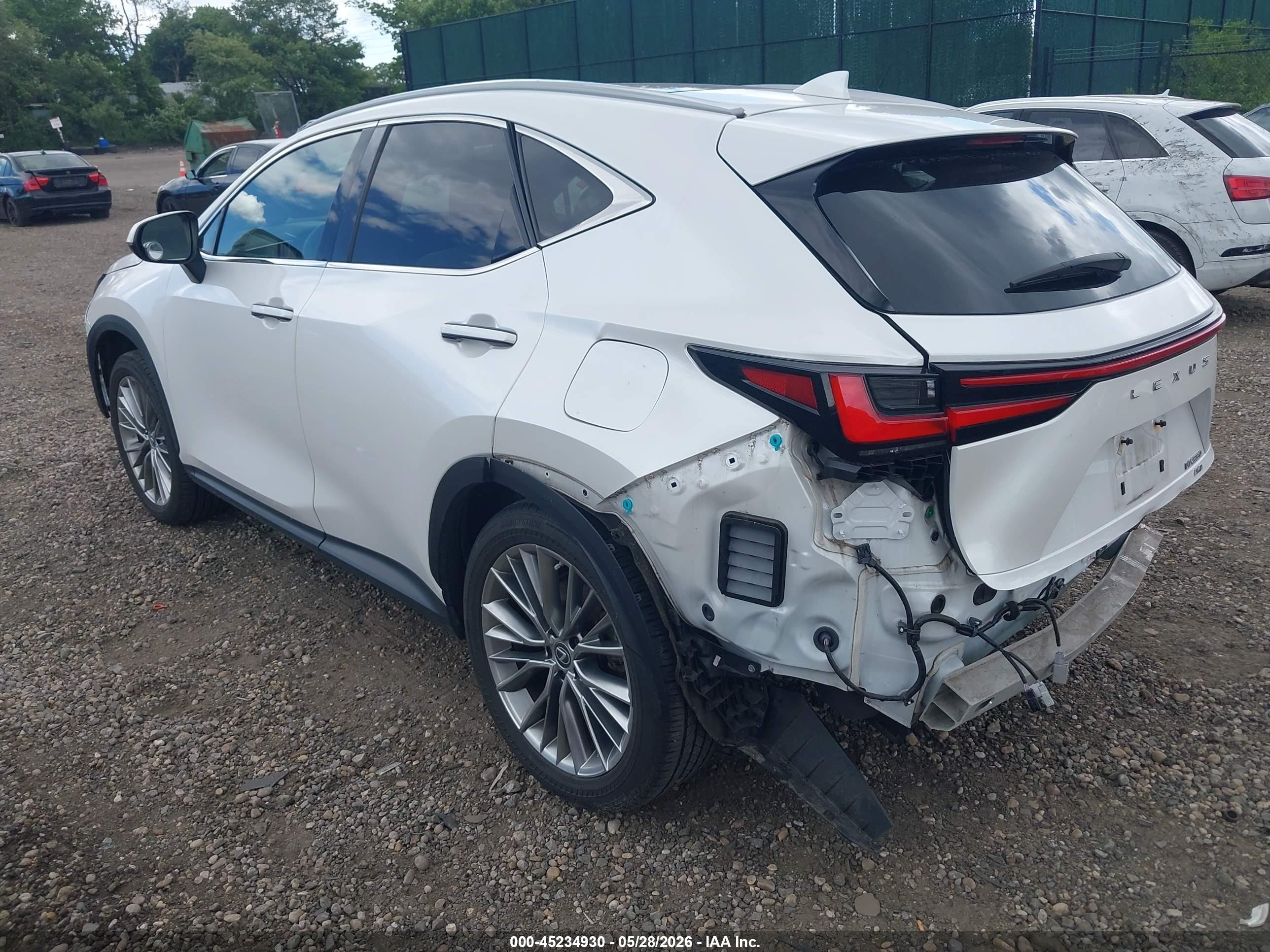 2022 Lexus Nx 350 Luxury White vin: 2T2HGCEZ8NC007195