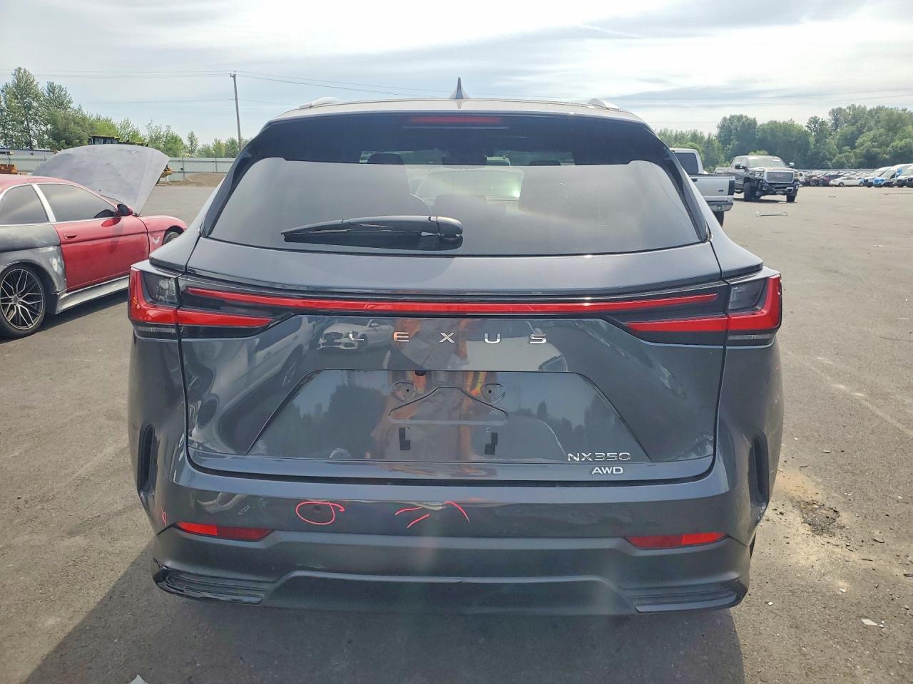 2024 Lexus Nx 350 Luxury Серый vin: 2T2HGCEZXRC035599