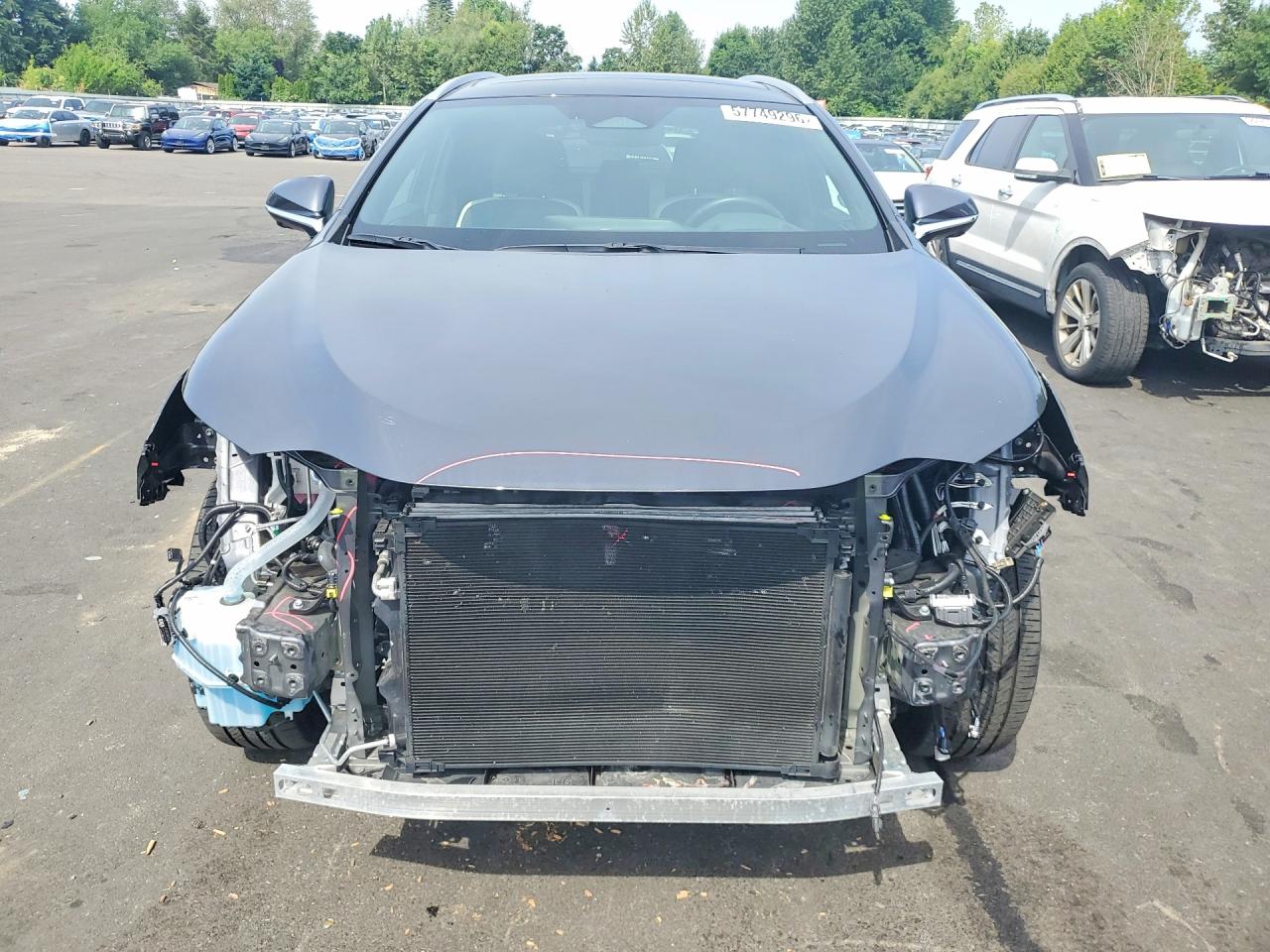2024 Lexus Nx 350 Luxury Серый vin: 2T2HGCEZXRC035599