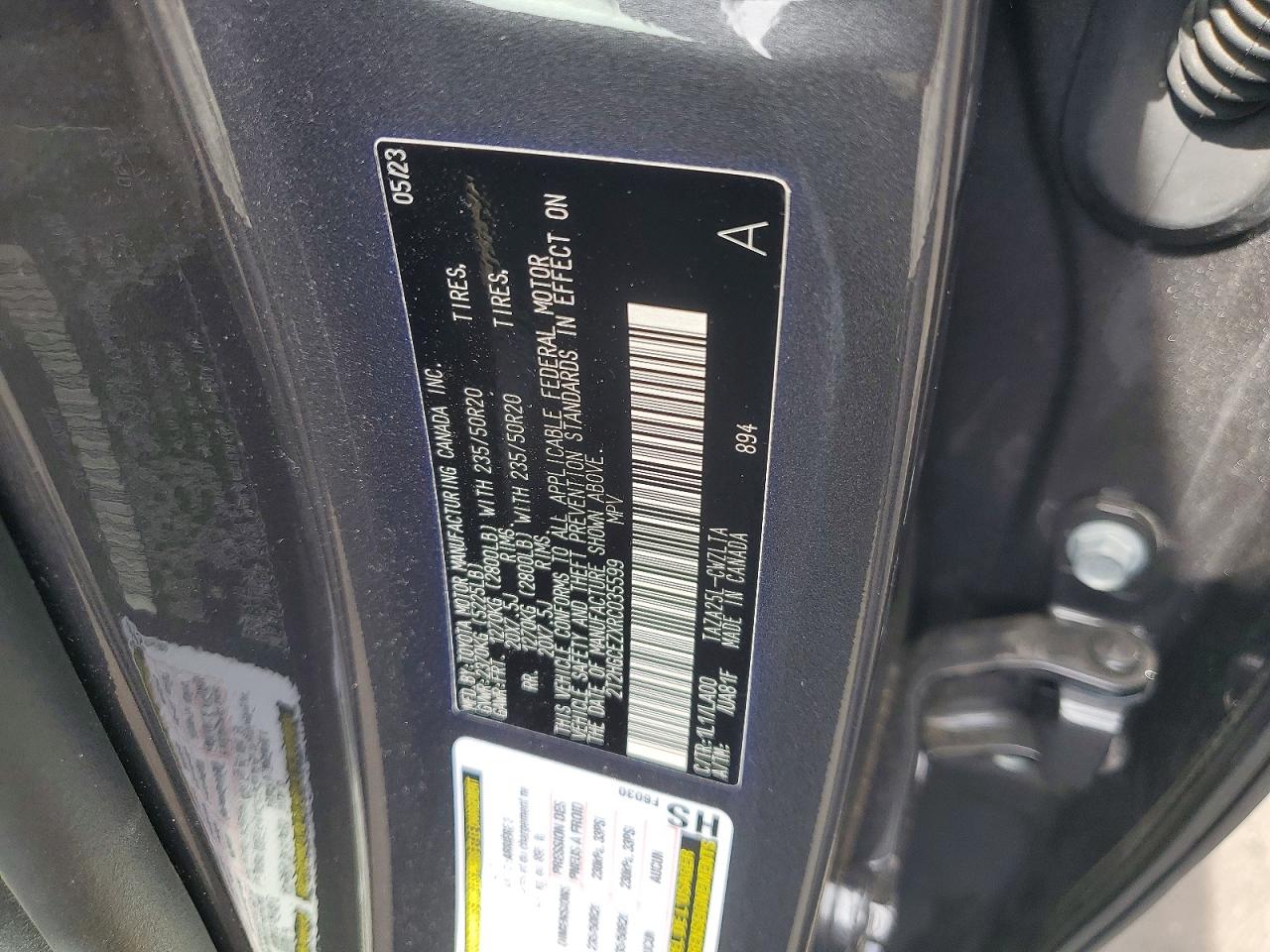 2024 Lexus Nx 350 Luxury Серый vin: 2T2HGCEZXRC035599
