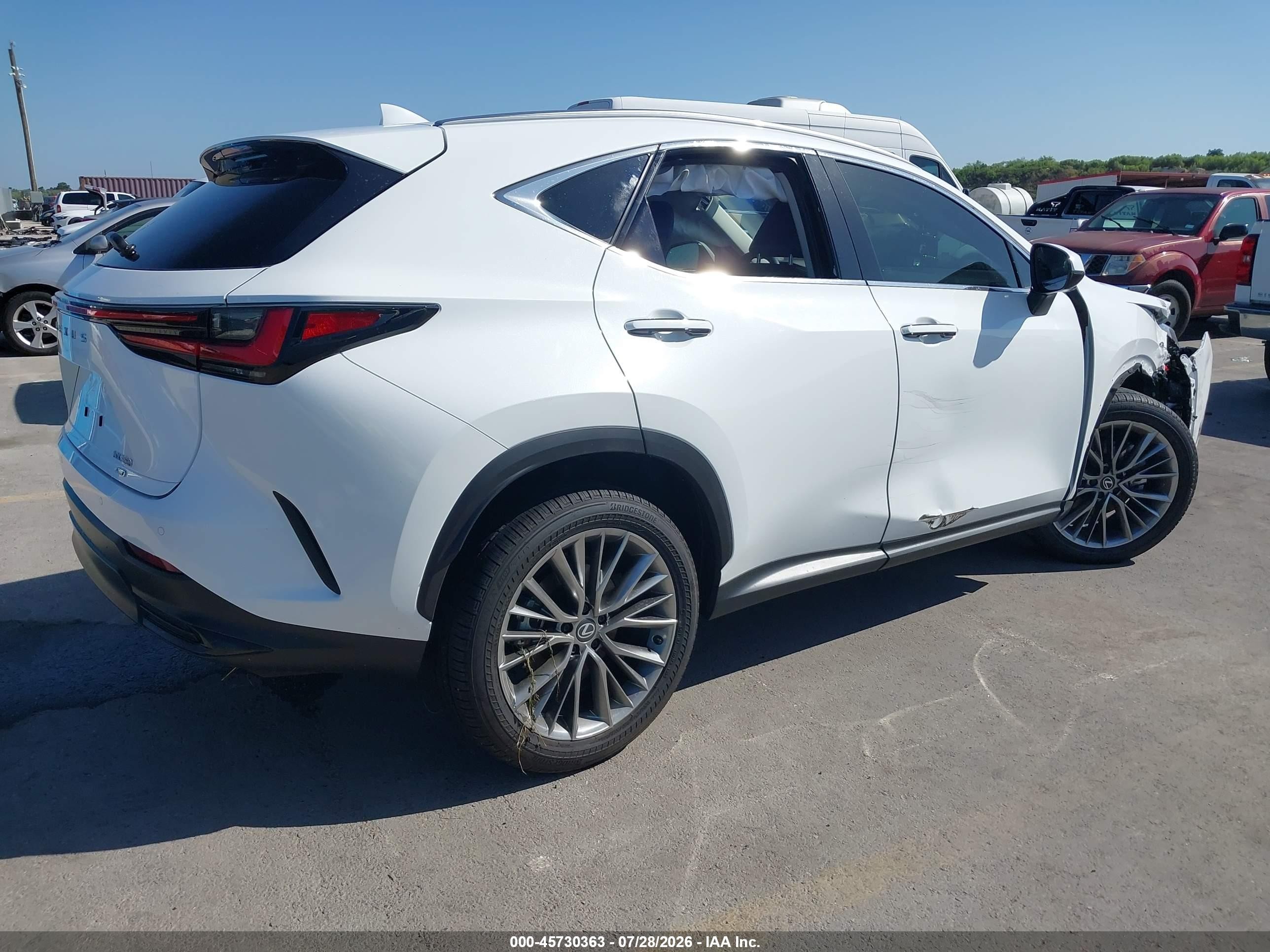 2026 Lexus Nx 350 Luxury White vin: 2T2HGCEZXTC102029