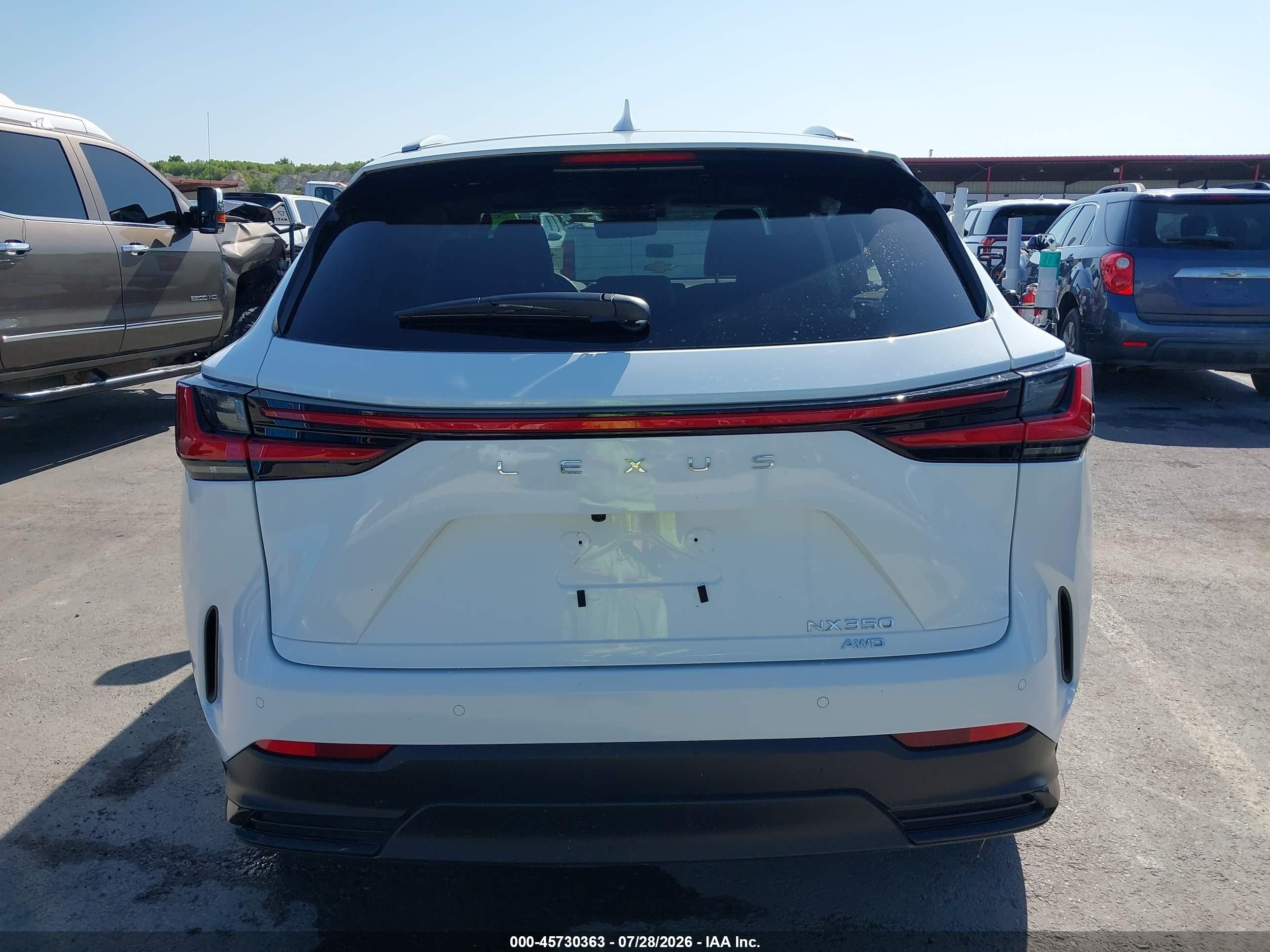 2026 Lexus Nx 350 Luxury White vin: 2T2HGCEZXTC102029