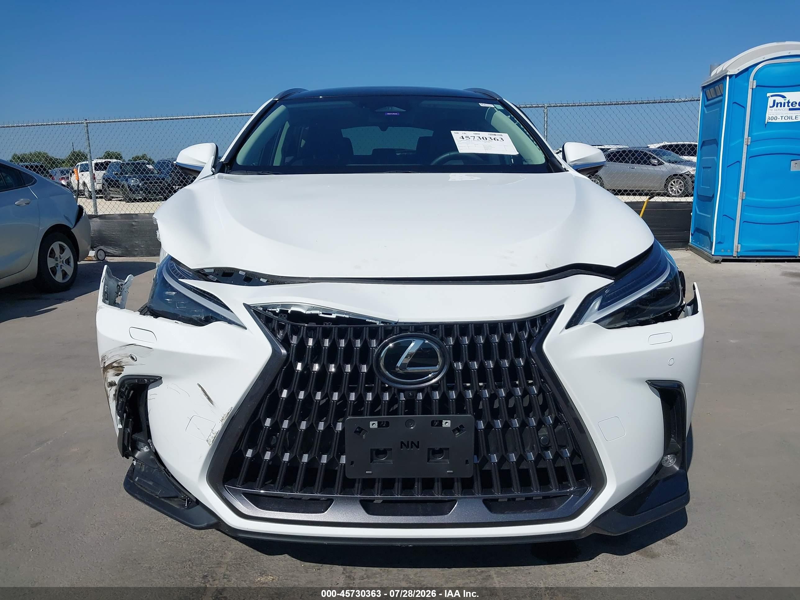 2026 Lexus Nx 350 Luxury White vin: 2T2HGCEZXTC102029