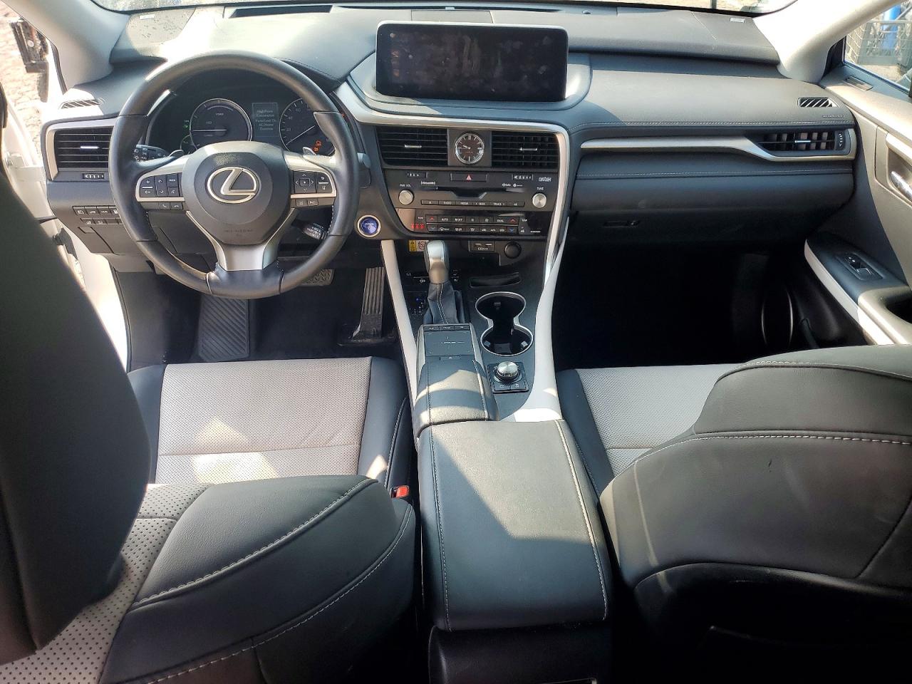 2022 Lexus Rx 450h White vin: 2T2HGMDA0NC076805