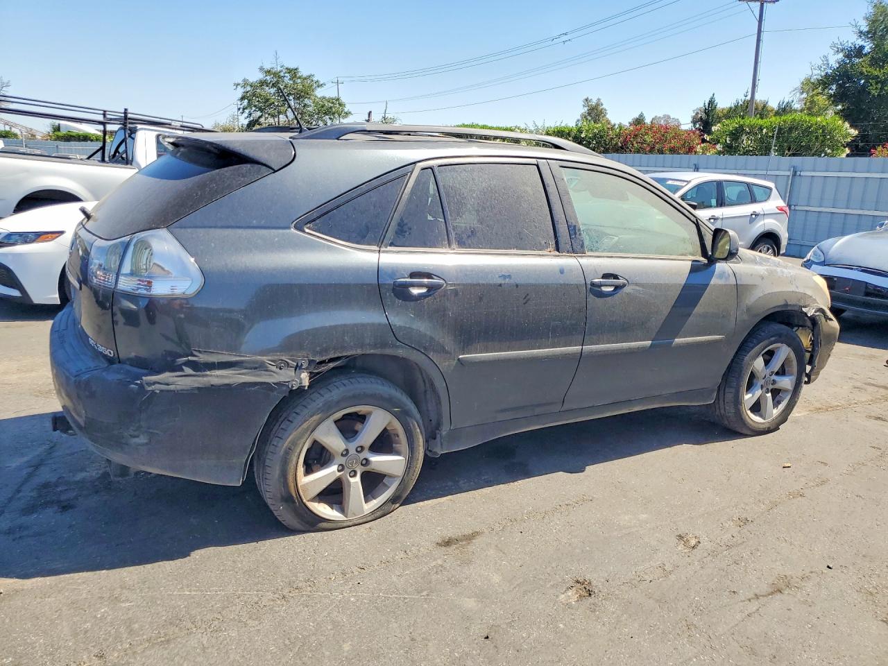 2007 Lexus Rx 350 Charcoal vin: 2T2HK31U07C004755