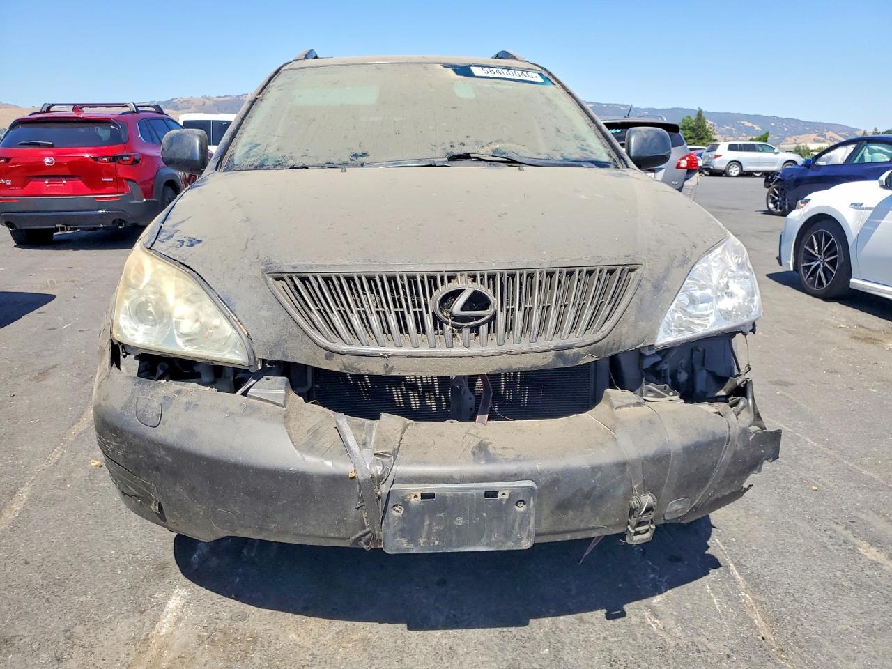 2007 Lexus Rx 350 Charcoal vin: 2T2HK31U07C004755