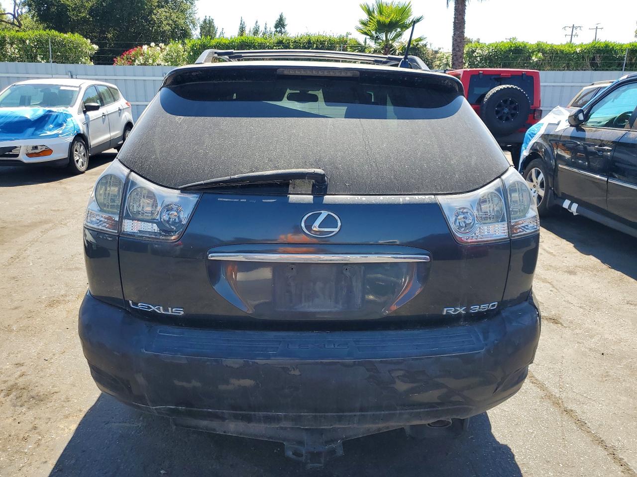 2007 Lexus Rx 350 Charcoal vin: 2T2HK31U07C004755