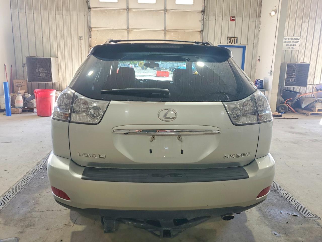2007 Lexus Rx 350 Серебряный vin: 2T2HK31U07C016047