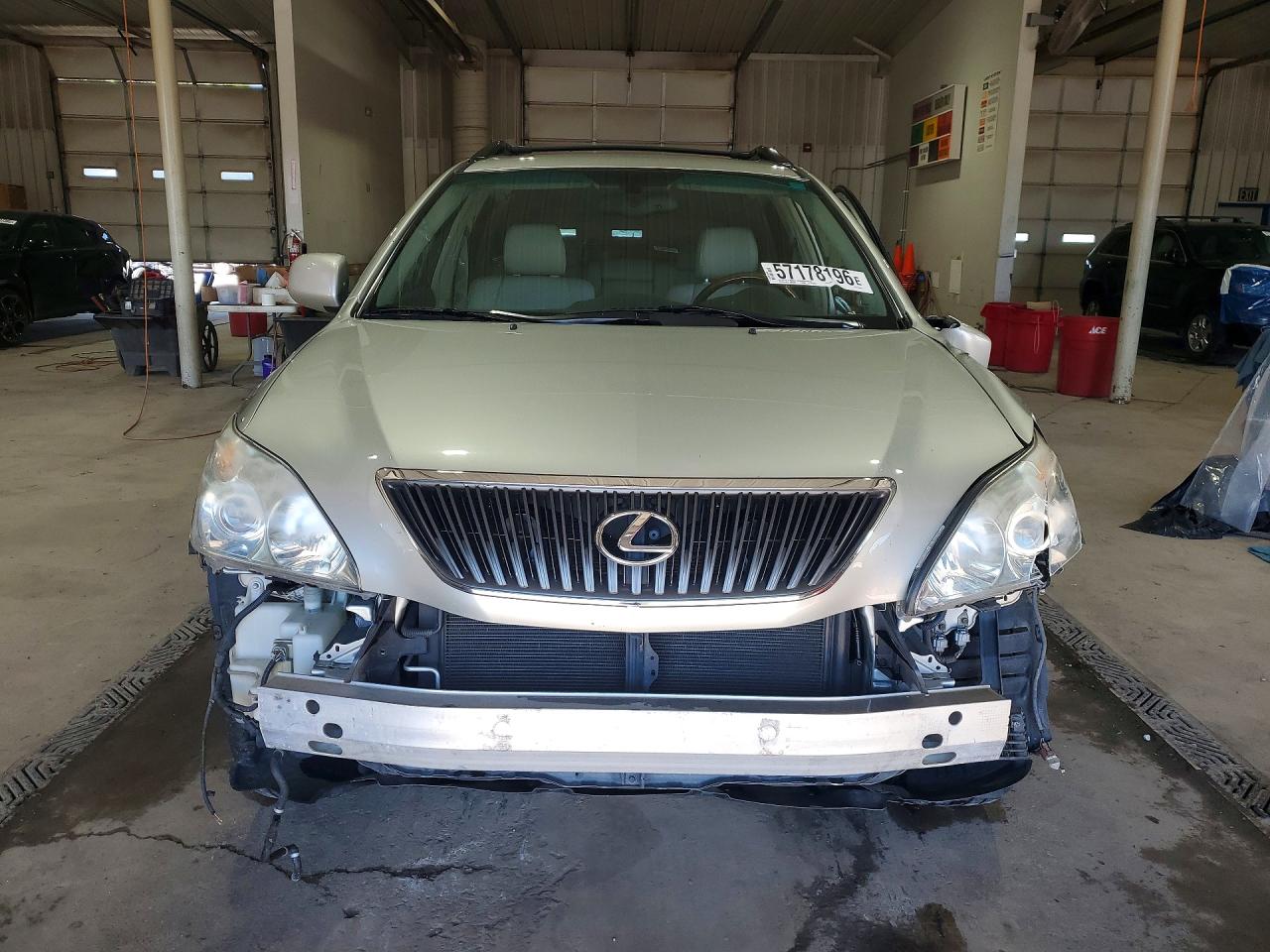 2007 Lexus Rx 350 Серебряный vin: 2T2HK31U07C016047