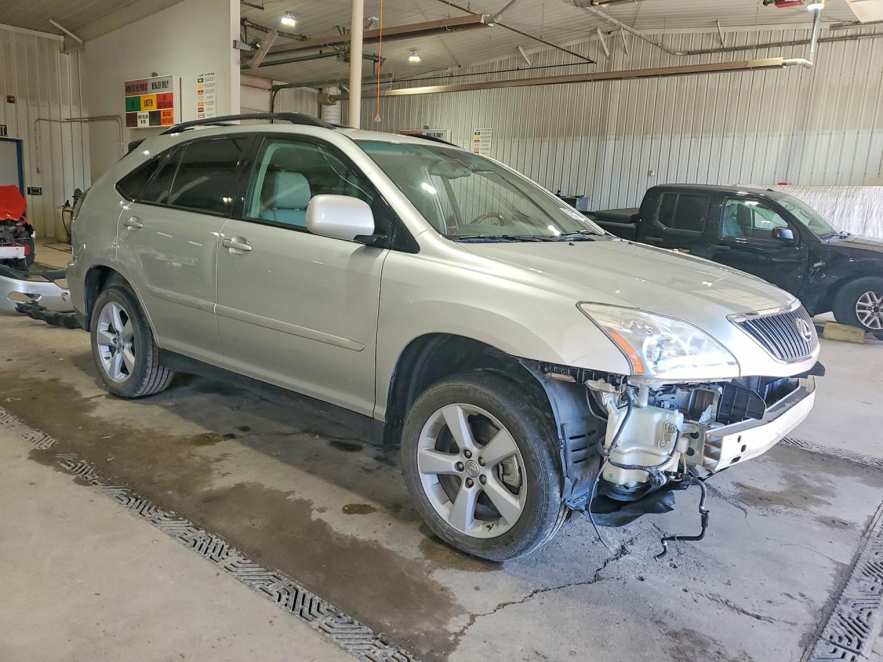 2007 Lexus Rx 350 Серебряный vin: 2T2HK31U07C016047