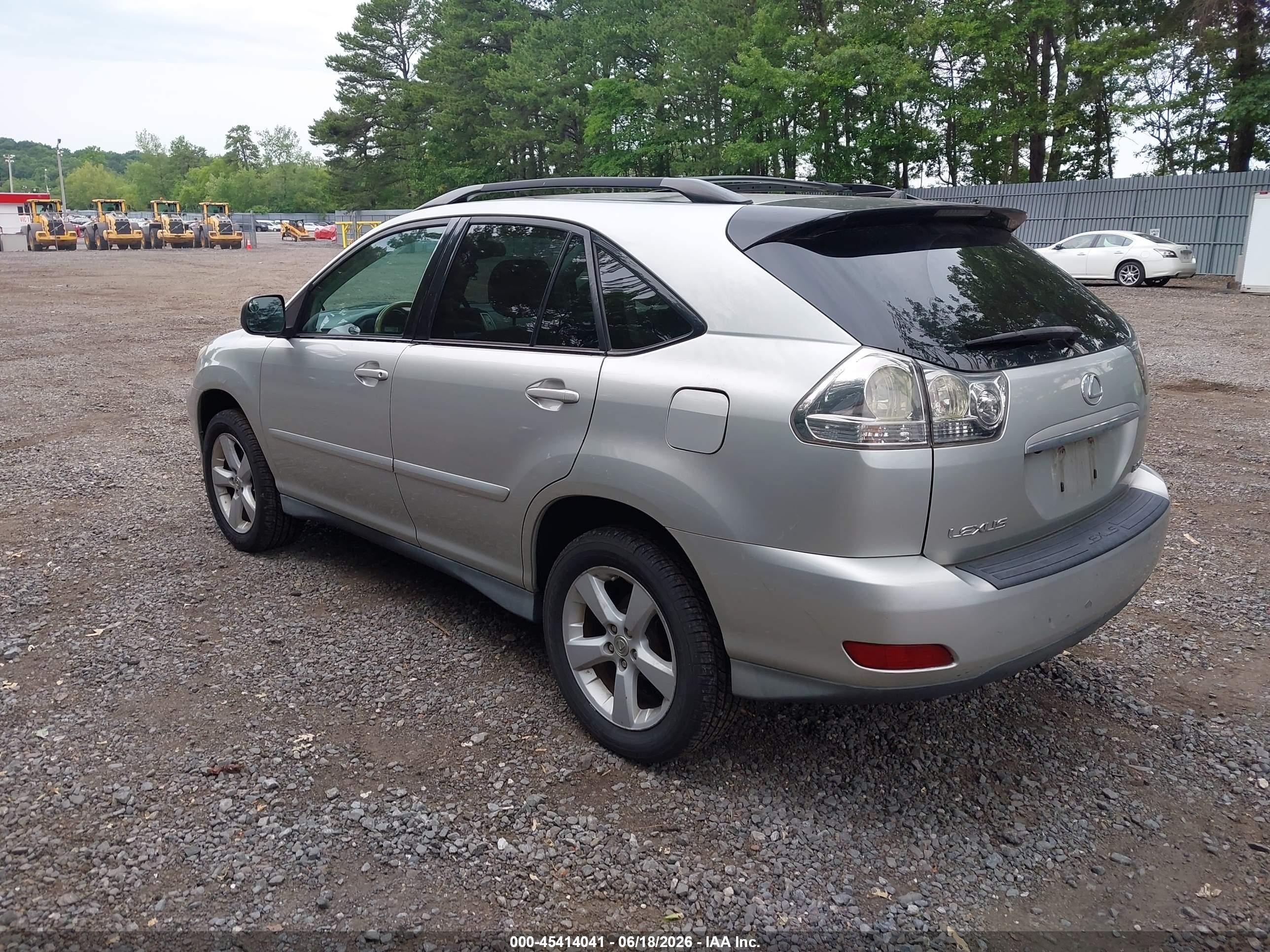 2007 Lexus Rx 350   Silver vin: 2T2HK31U07C018980