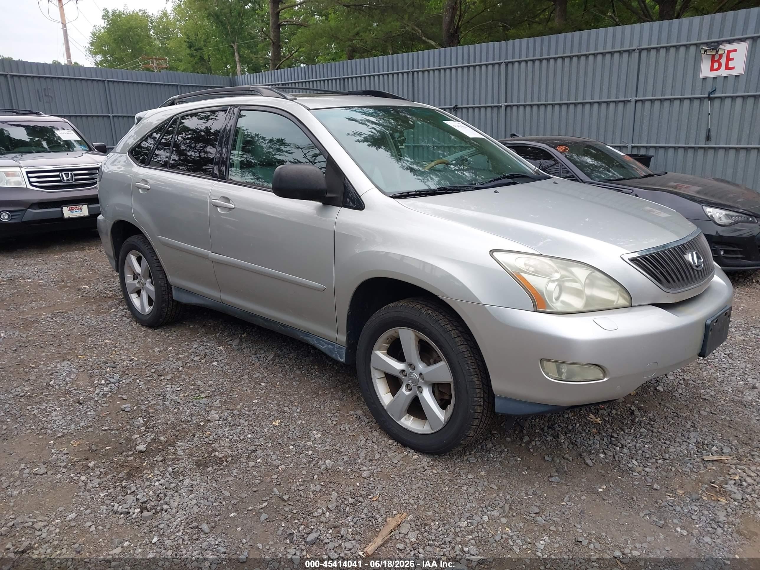 2007 Lexus Rx 350 Silver vin: 2T2HK31U07C018980