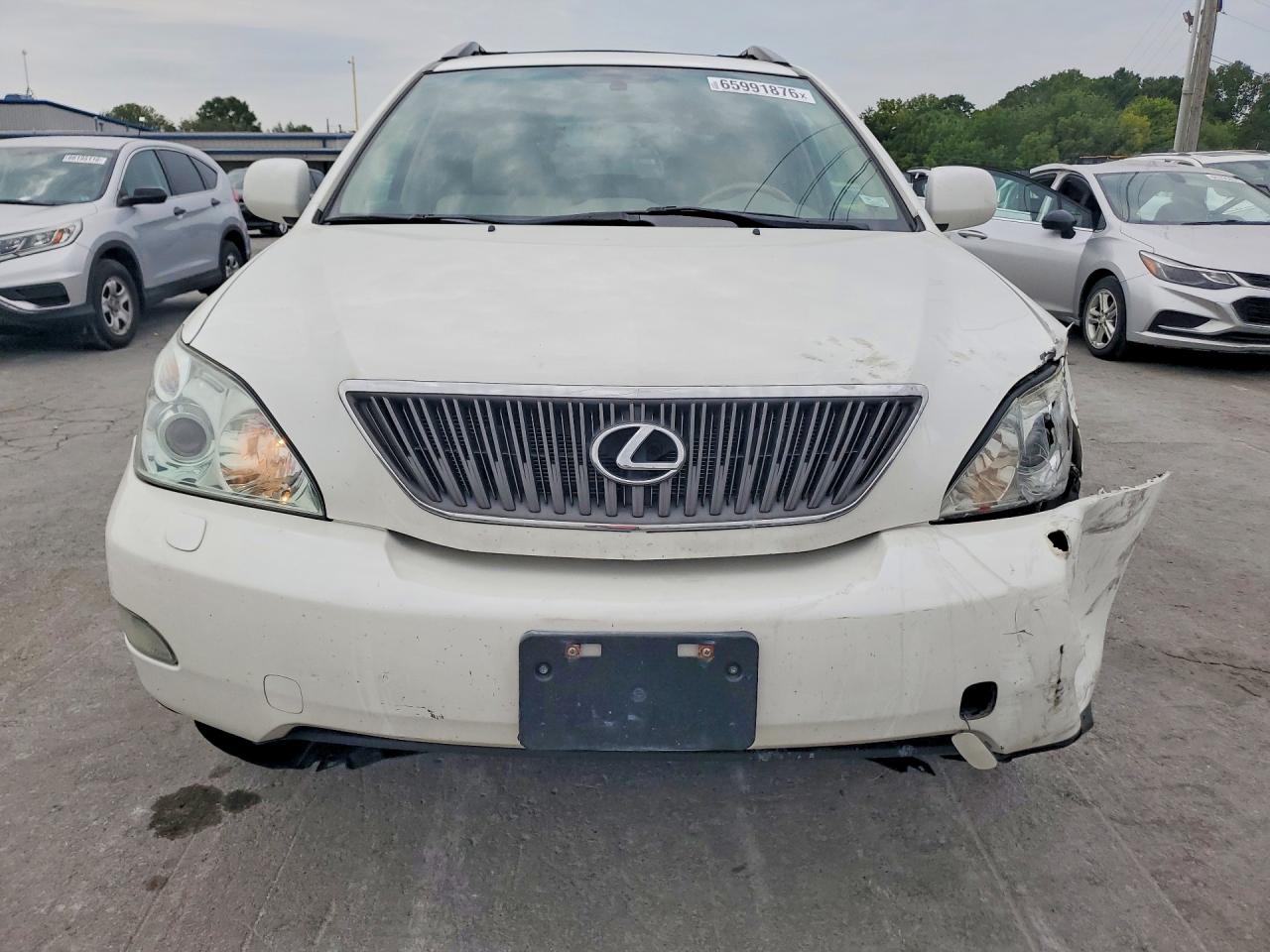2007 Lexus Rx 350 White vin: 2T2HK31U07C025251