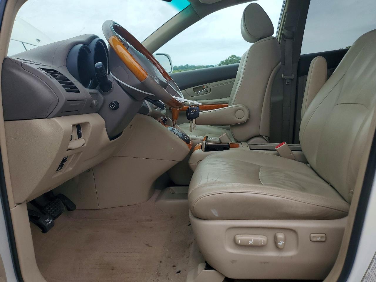 2007 Lexus Rx 350 White vin: 2T2HK31U07C025251
