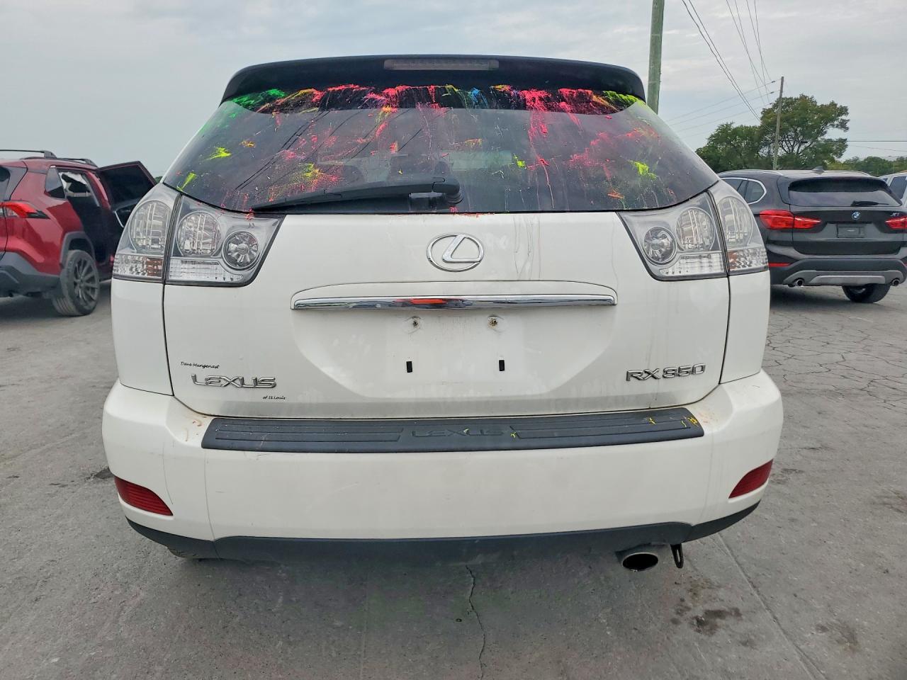 2007 Lexus Rx 350 White vin: 2T2HK31U07C025251