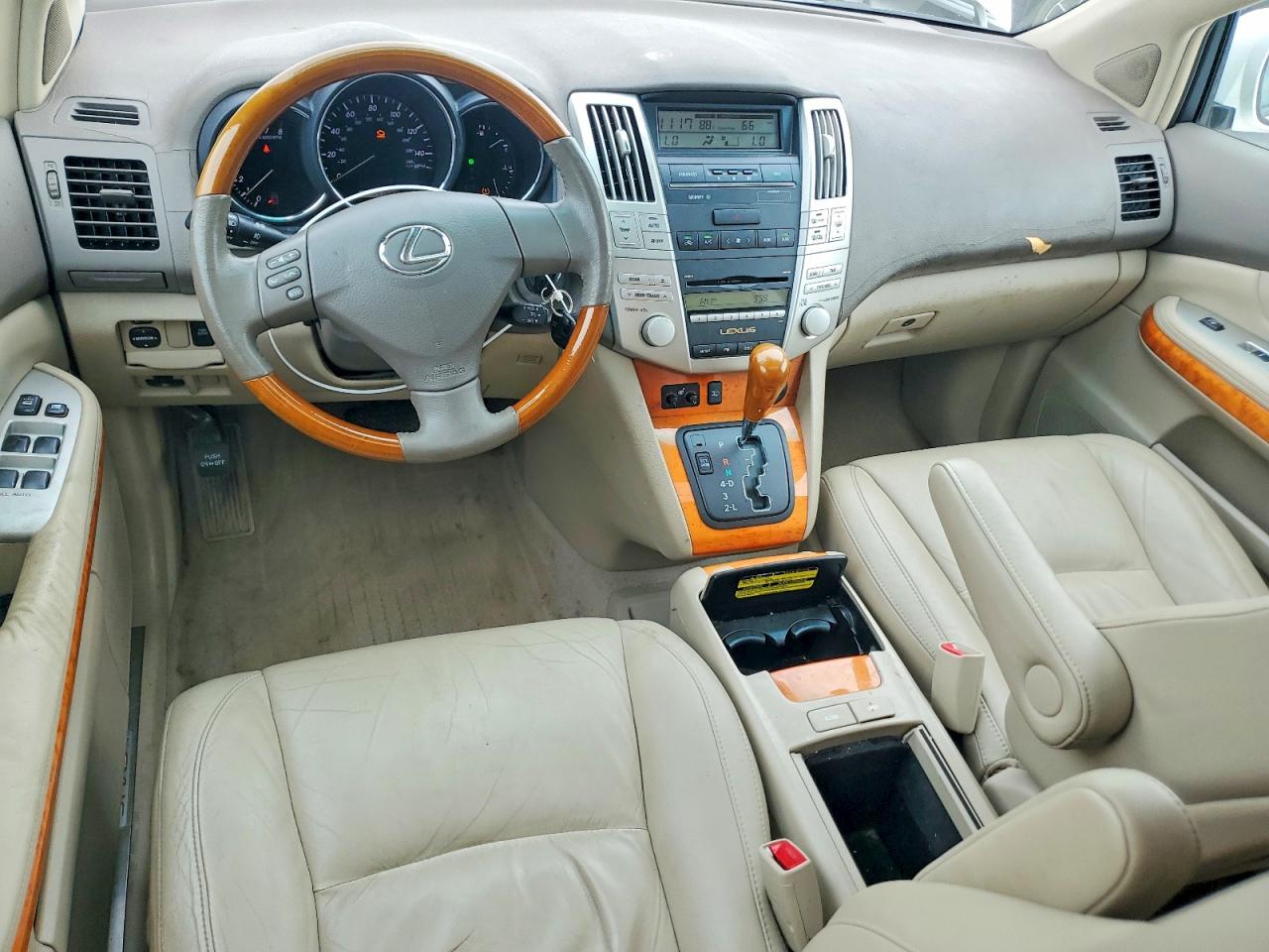2007 Lexus Rx 350 White vin: 2T2HK31U07C025251