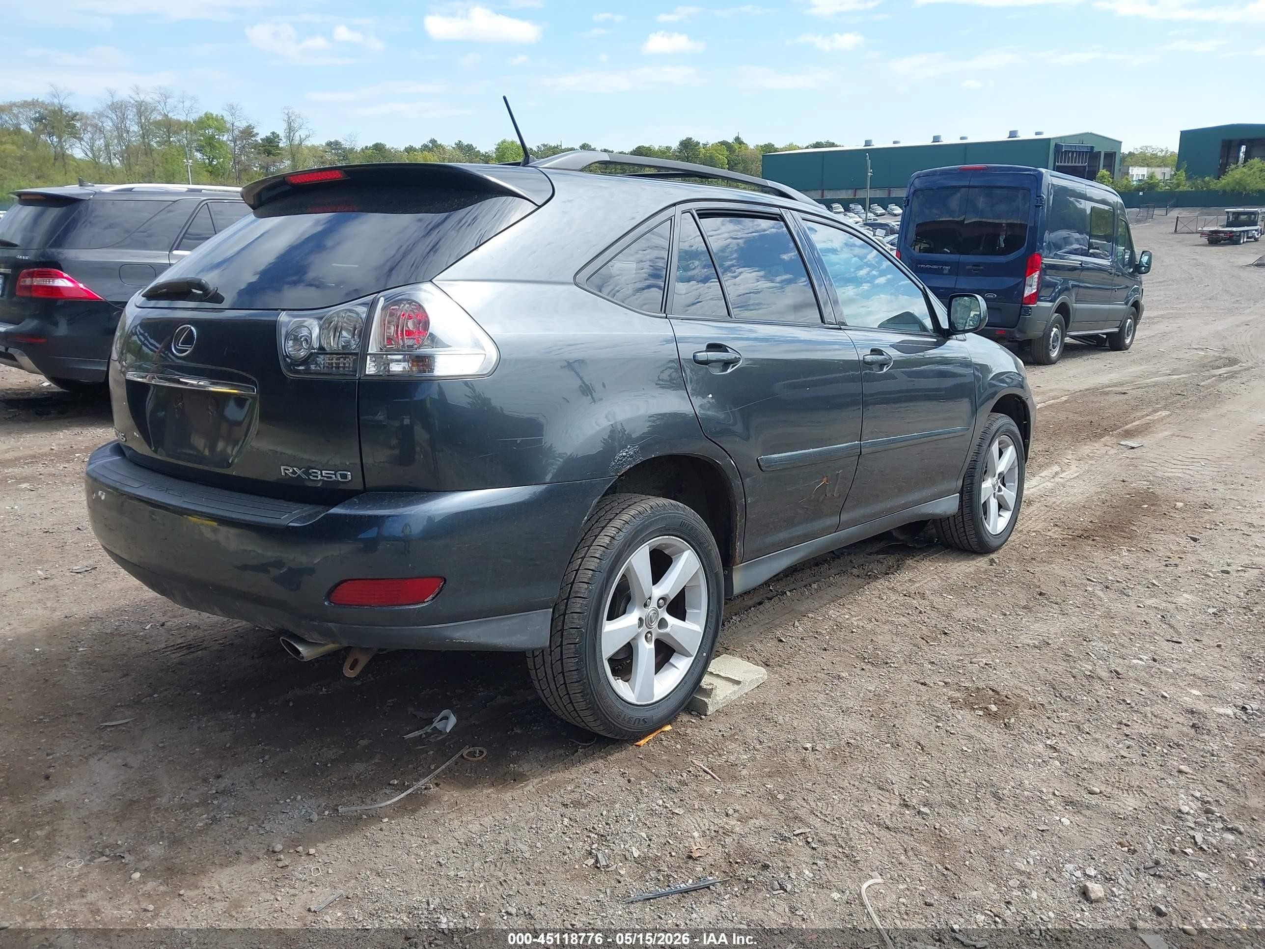 2007 Lexus Rx 350   Gray vin: 2T2HK31U07C033382