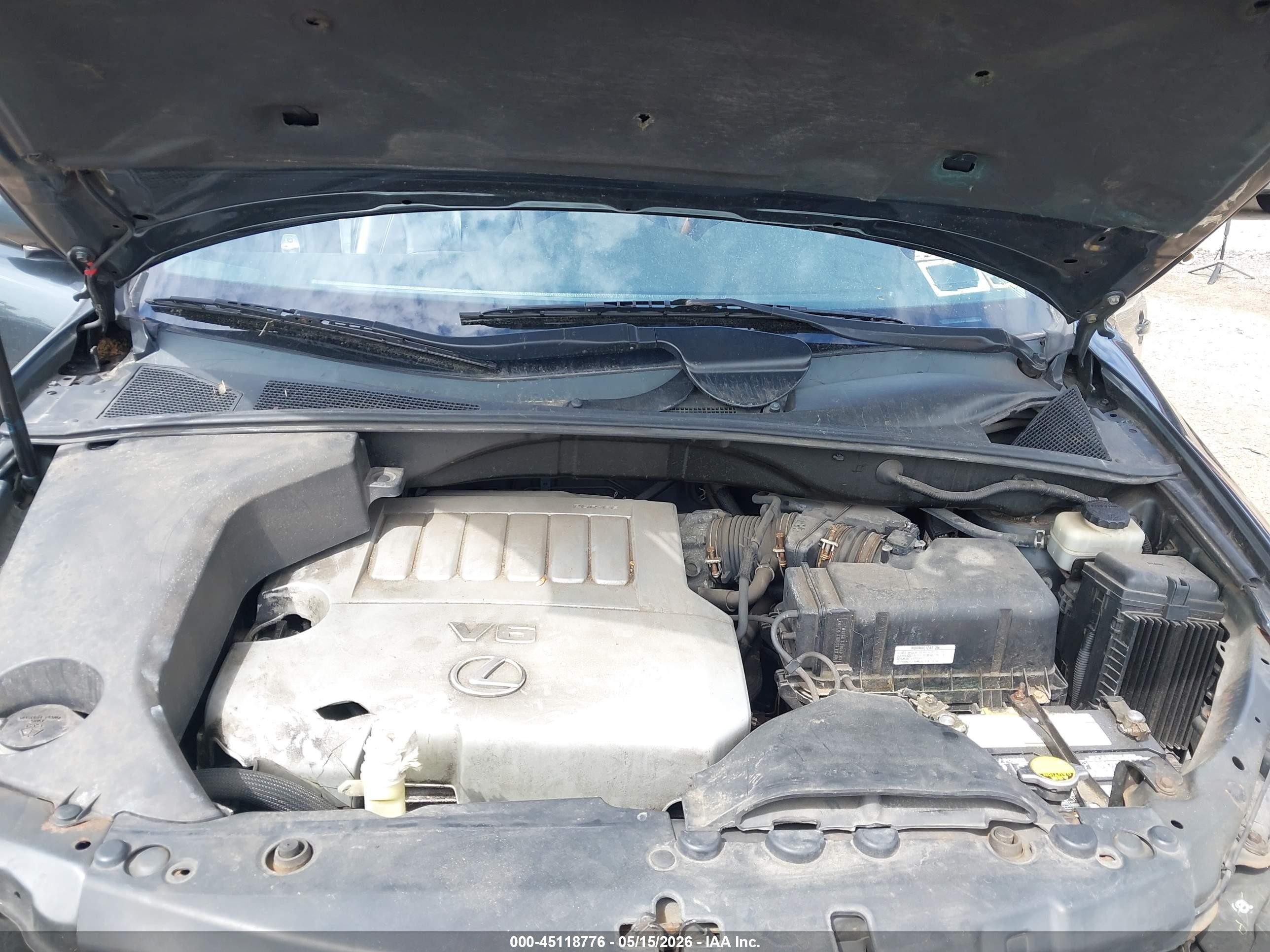 2007 Lexus Rx 350   Gray vin: 2T2HK31U07C033382