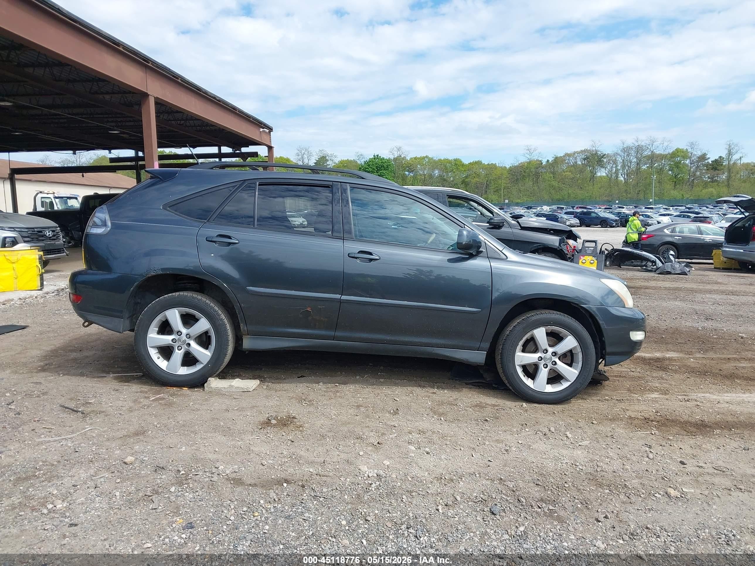 2007 Lexus Rx 350   Gray vin: 2T2HK31U07C033382