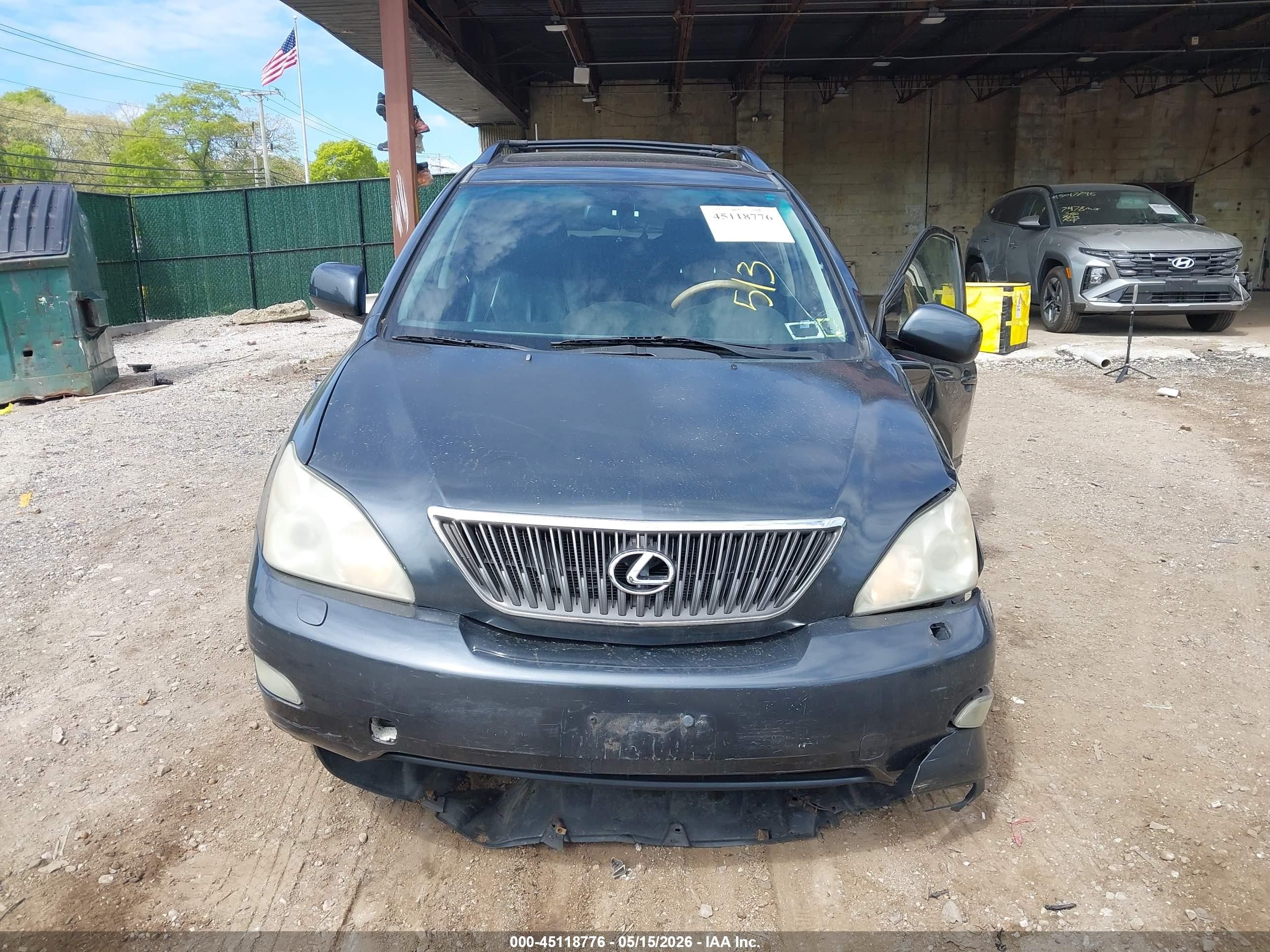 2007 Lexus Rx 350   Gray vin: 2T2HK31U07C033382