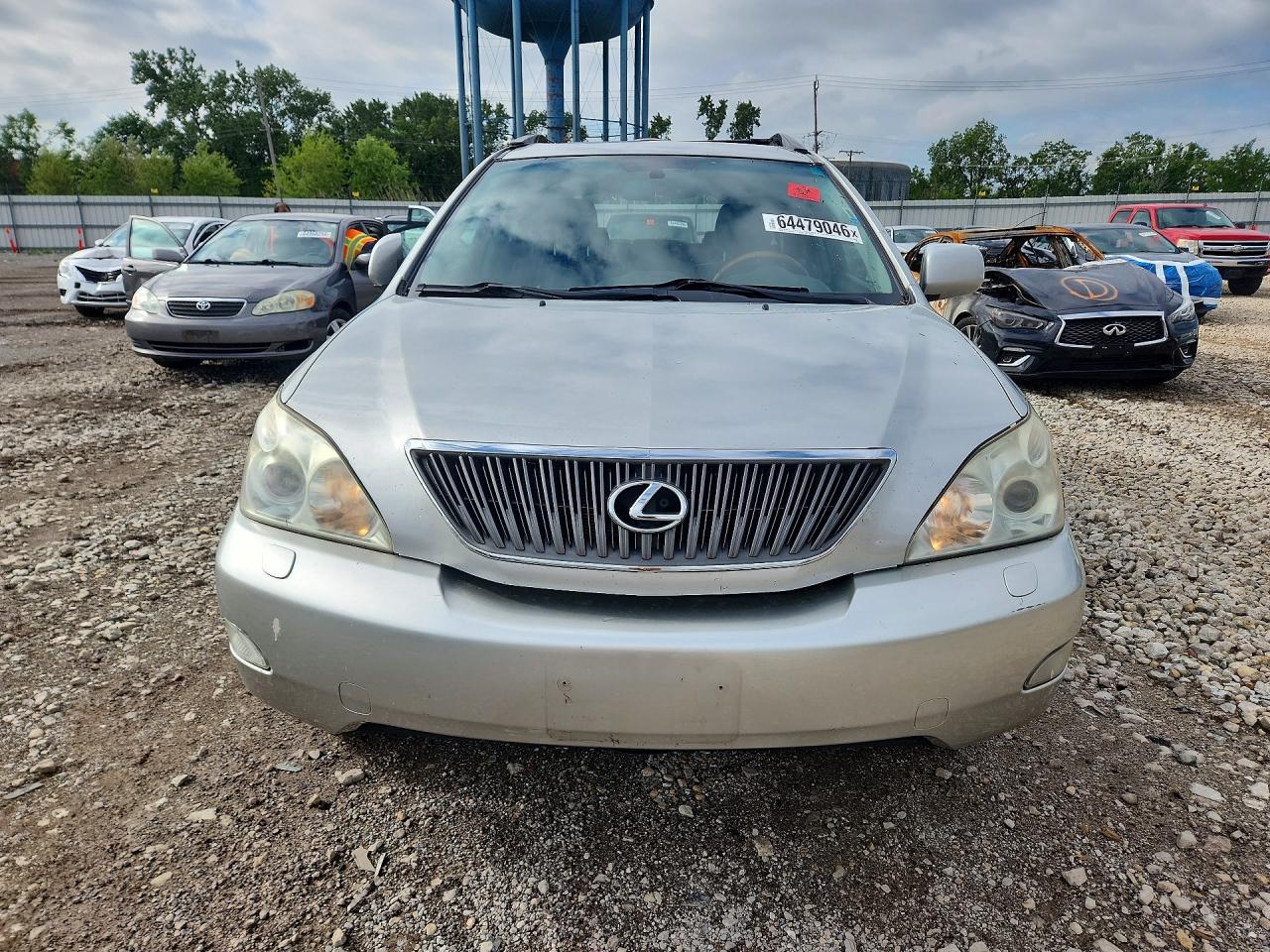 2007 Lexus Rx 350 Silver vin: 2T2HK31U07C037075