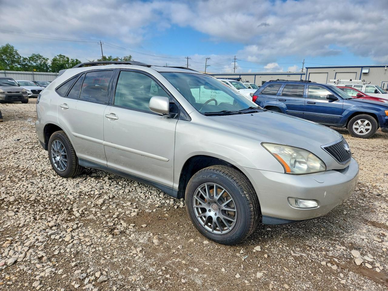 2007 Lexus Rx 350 Silver vin: 2T2HK31U07C037075