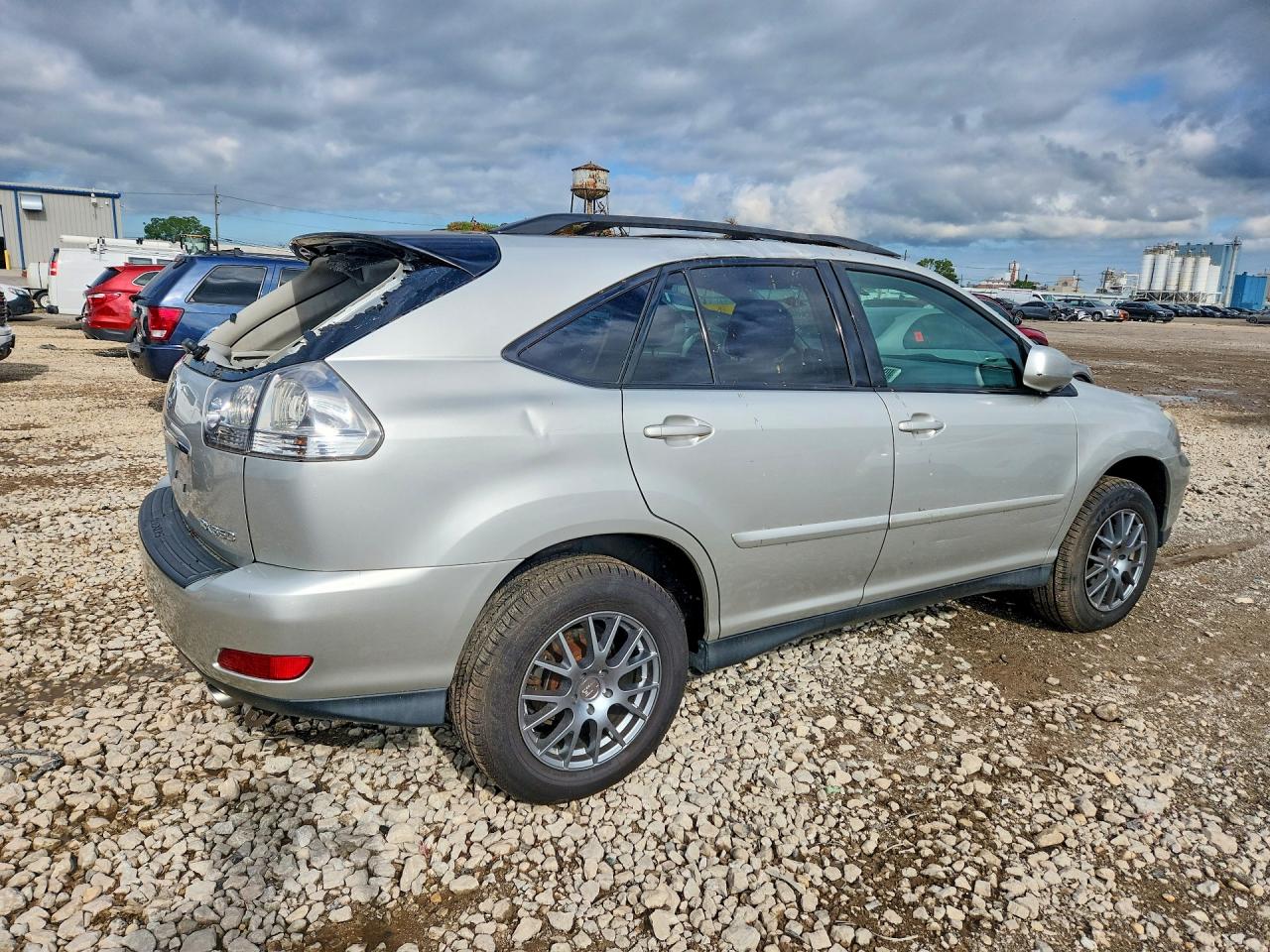 2007 Lexus Rx 350 Silver vin: 2T2HK31U07C037075