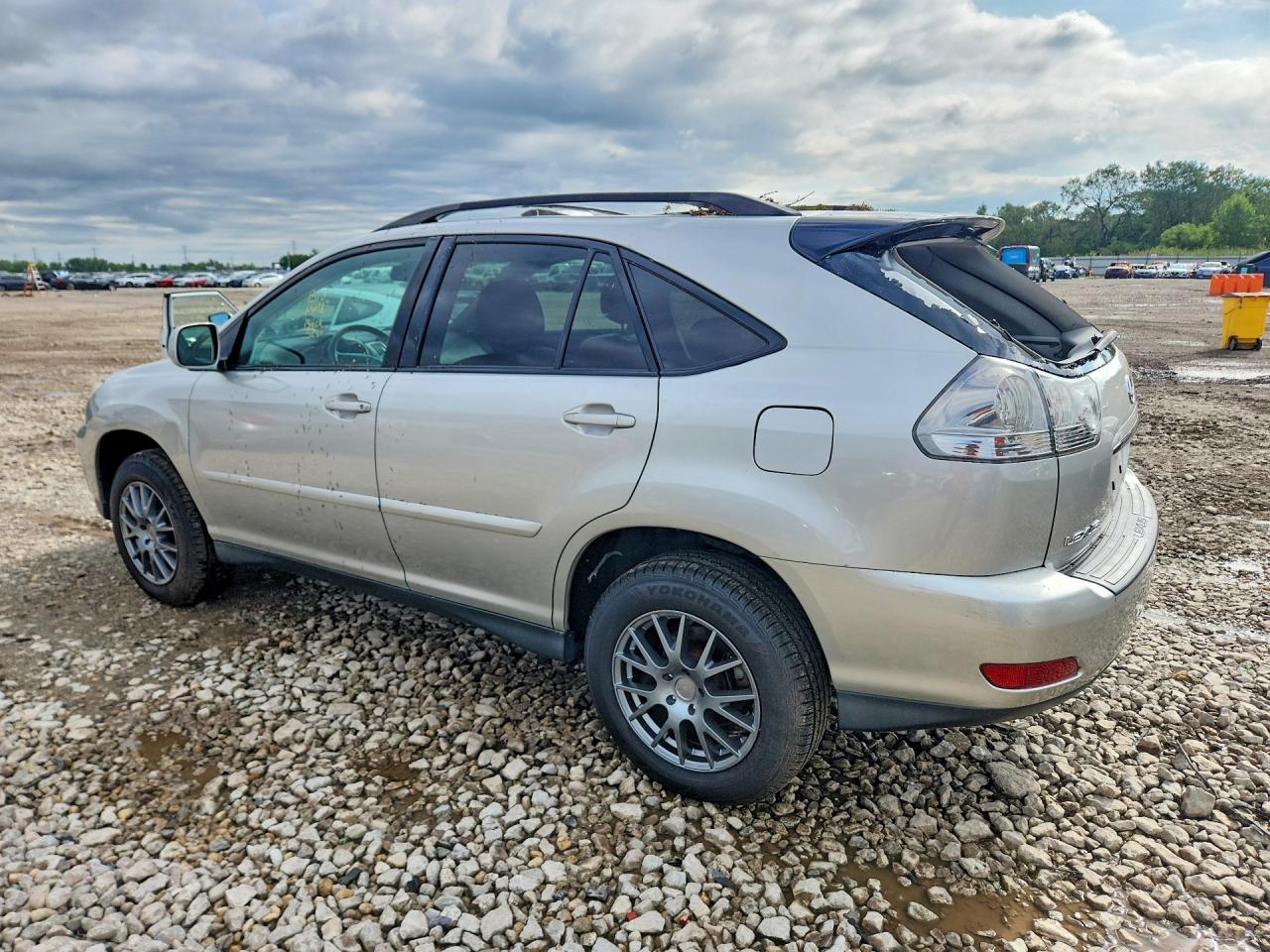 2007 Lexus Rx 350 Silver vin: 2T2HK31U07C037075
