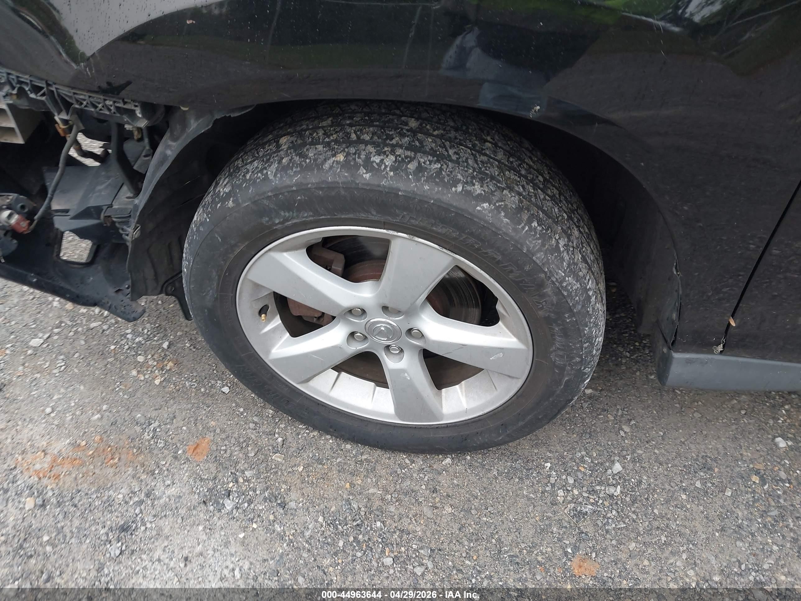 2007 Lexus Rx 350   Black vin: 2T2HK31U07C042891