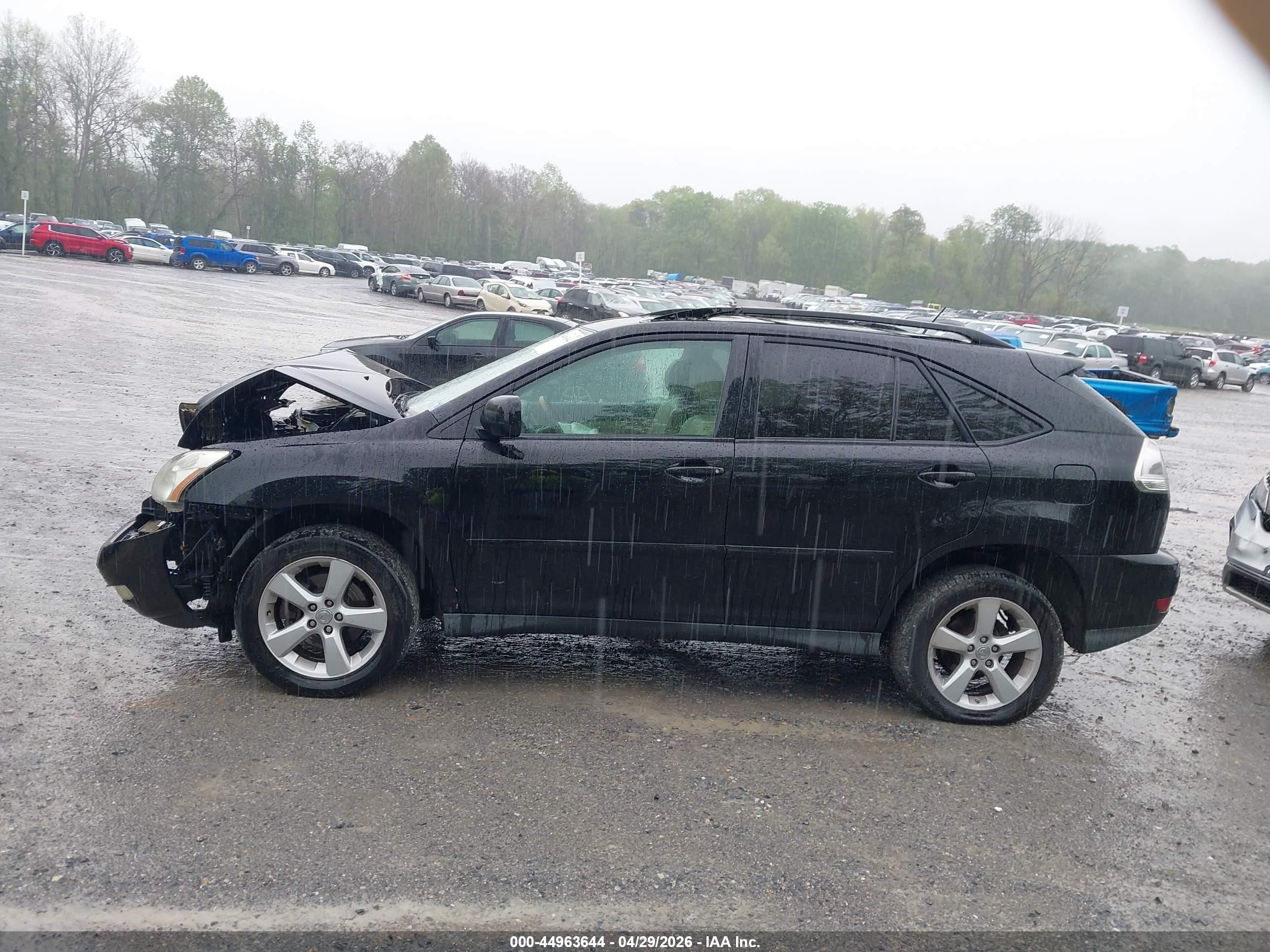 2007 Lexus Rx 350   Black vin: 2T2HK31U07C042891