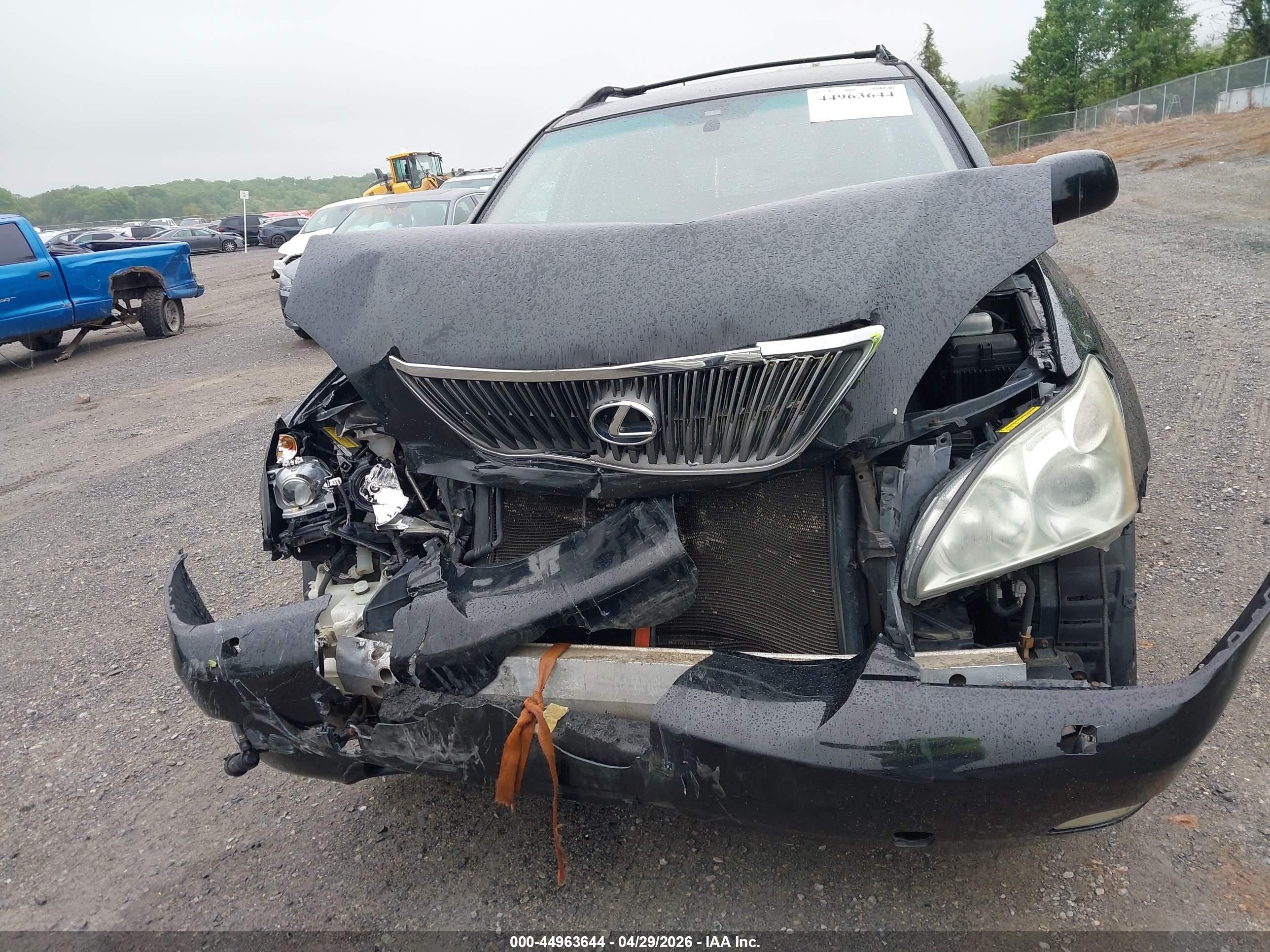 2007 Lexus Rx 350   Black vin: 2T2HK31U07C042891