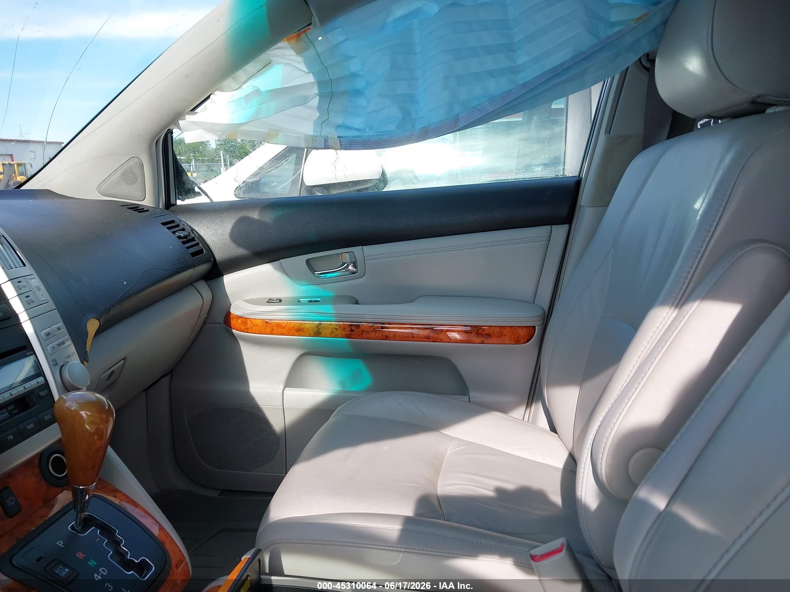 2007 Lexus Rx 350   Синий vin: 2T2HK31U07C044334