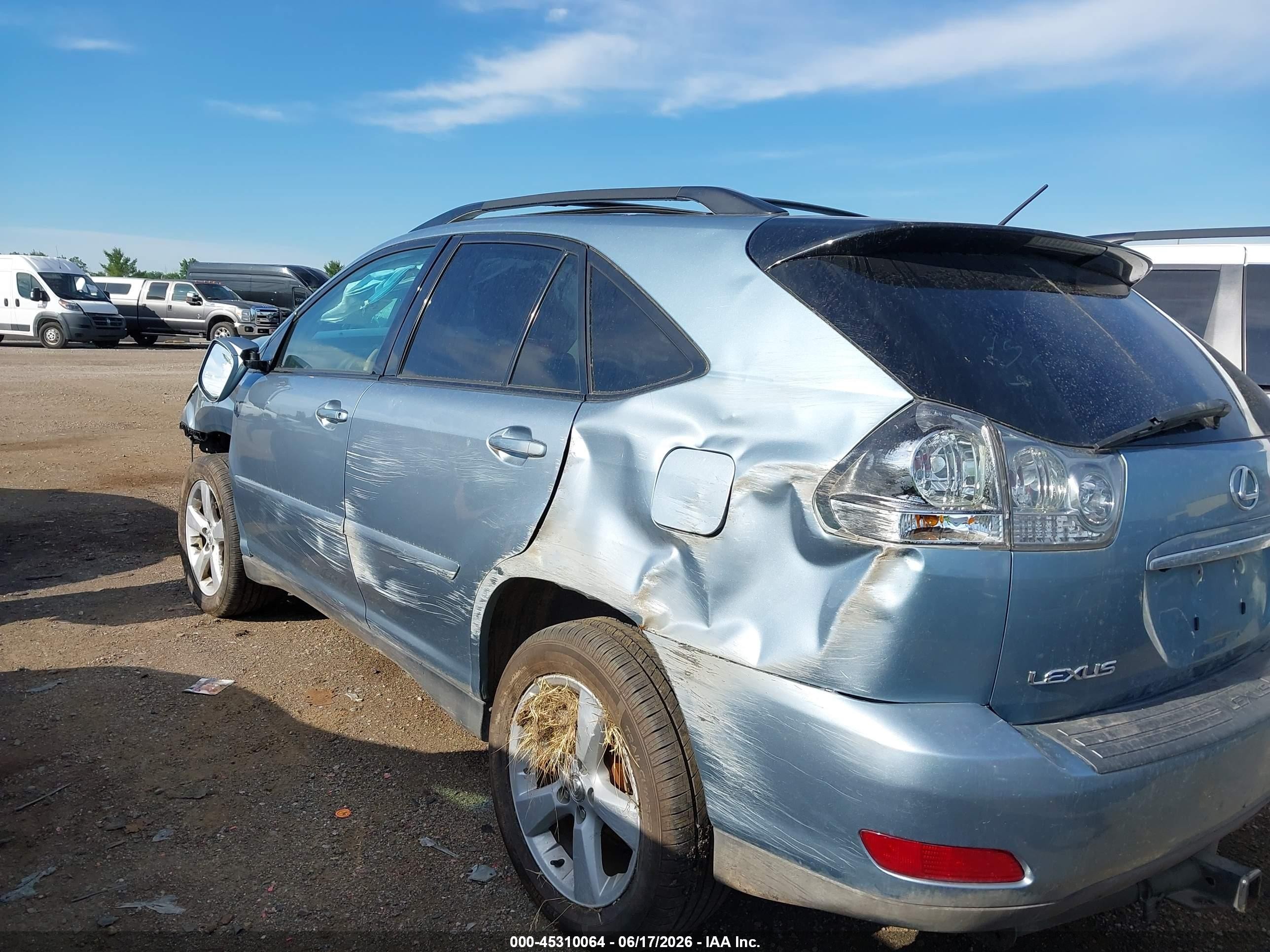 2007 Lexus Rx 350   Синий vin: 2T2HK31U07C044334