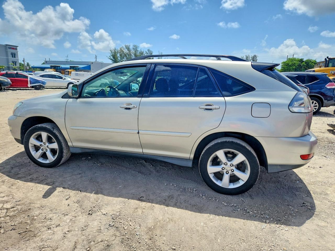 2007 Lexus Rx 350 Silver vin: 2T2HK31U07C045659