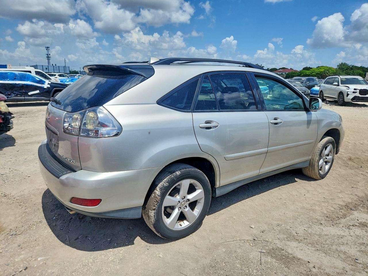 2007 Lexus Rx 350 Silver vin: 2T2HK31U07C045659