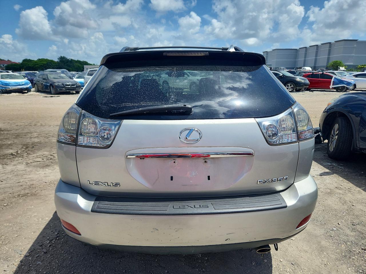 2007 Lexus Rx 350 Silver vin: 2T2HK31U07C045659