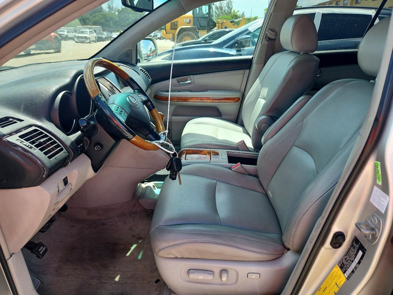 2007 Lexus Rx 350 Silver vin: 2T2HK31U07C045659