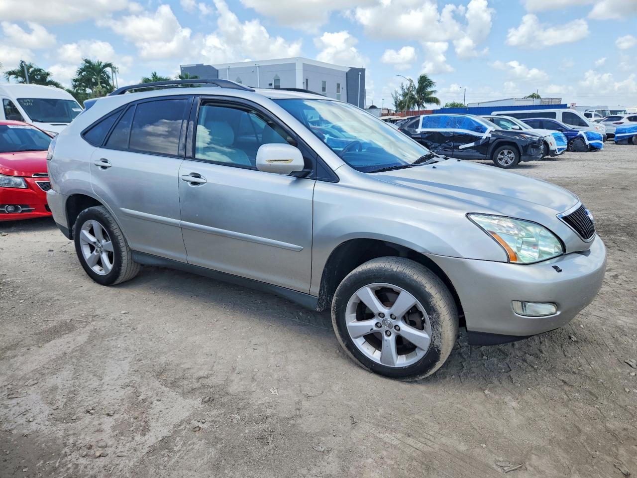 2007 Lexus Rx 350 Silver vin: 2T2HK31U07C045659